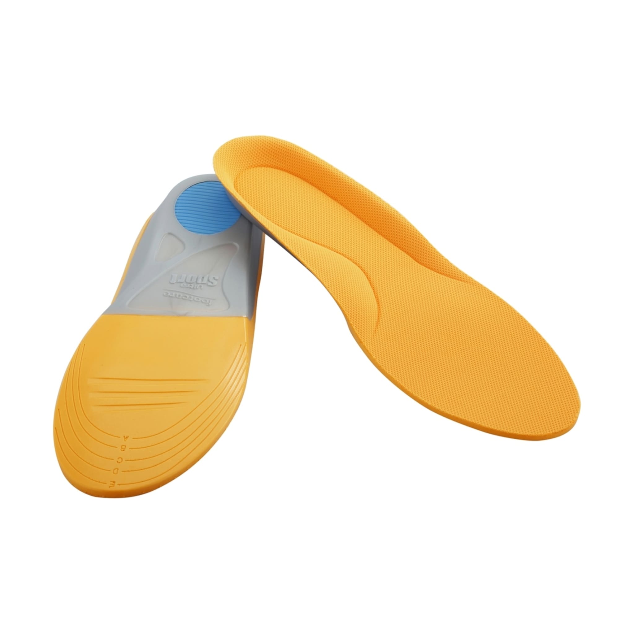 Footcare Ultra Sport Insoles Yellow Kmart