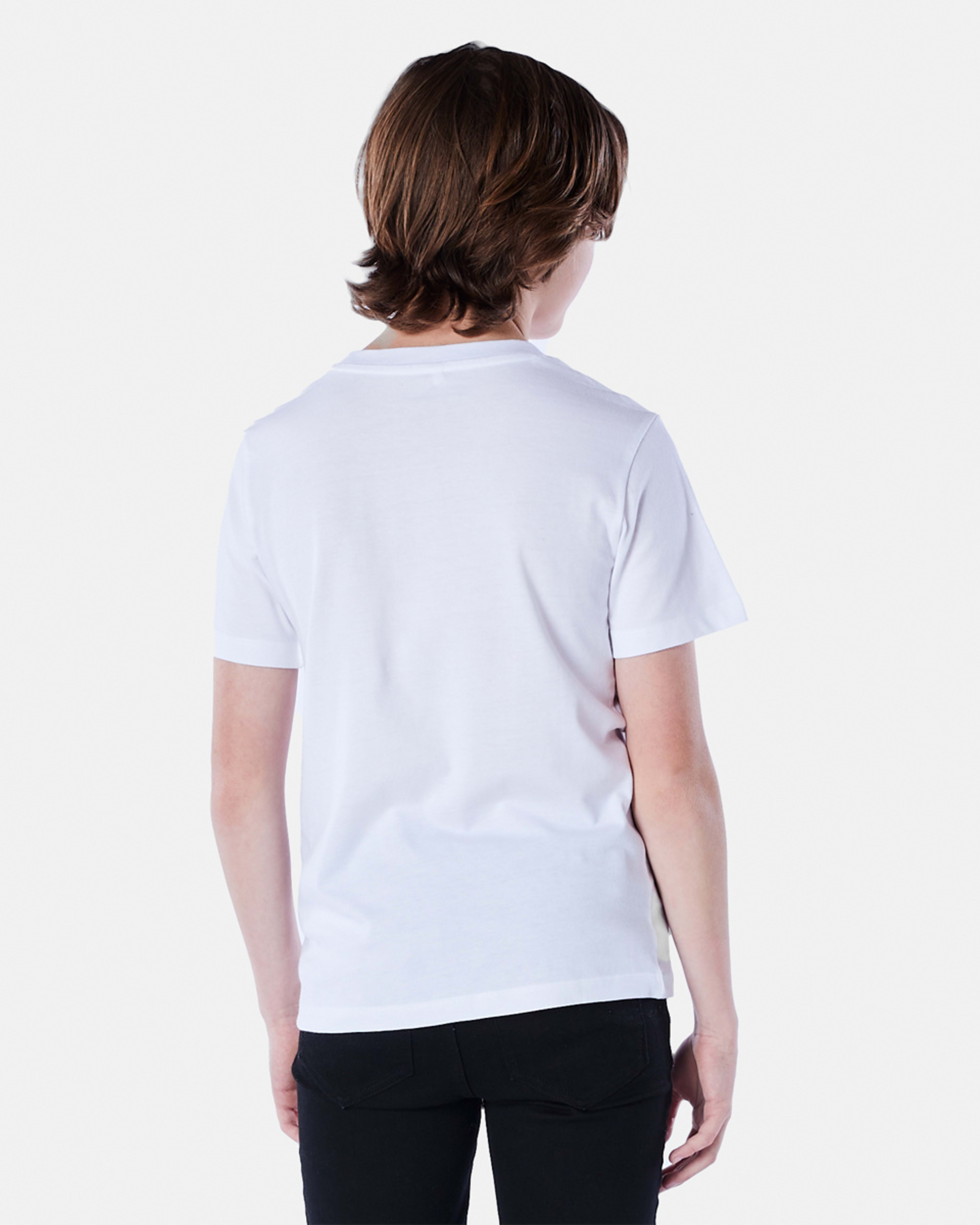 2 Short Sleeve Plain T-shirt WHITE, 2 of 7
