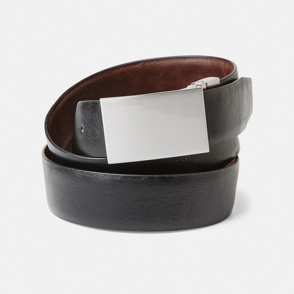Reversible Plate Buckle Belt Kmart