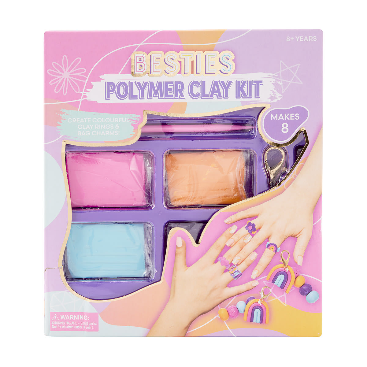 Besties Polymer Clay Kit Kmart