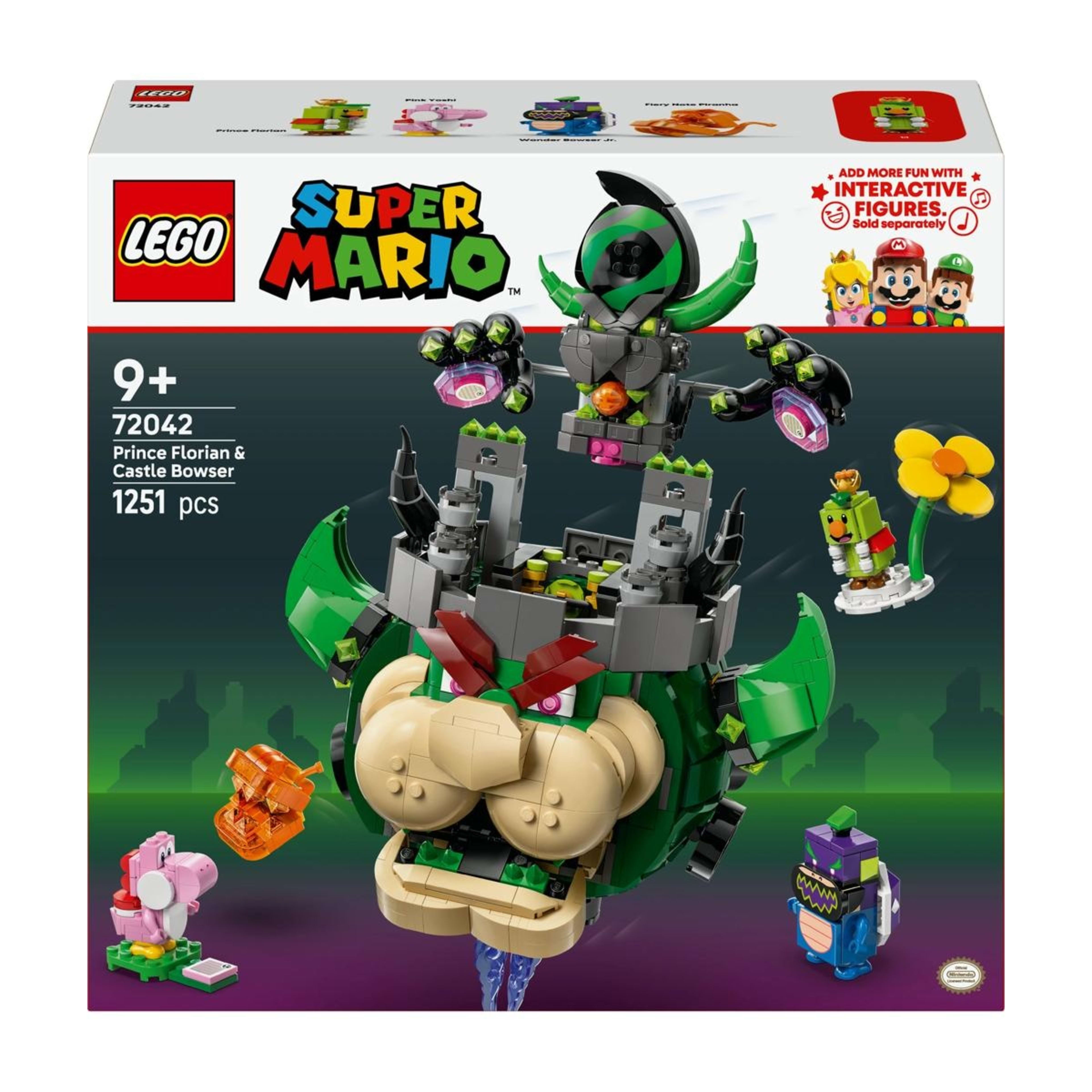 1 LEGO Super Mario Prince Florian & Castle Bowser 72042