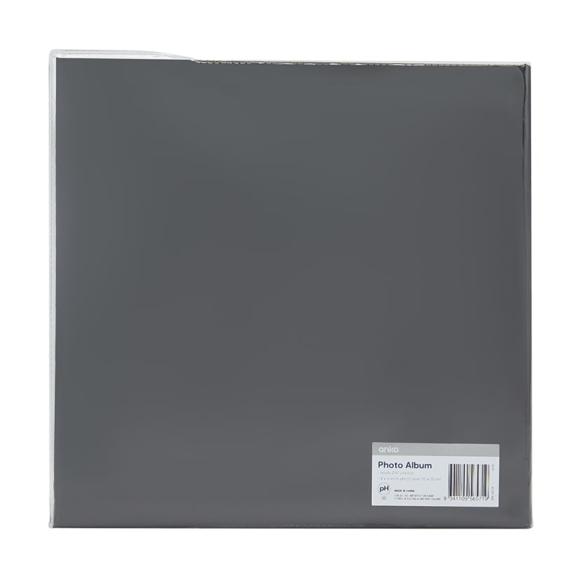 Photo Album Black Kmart