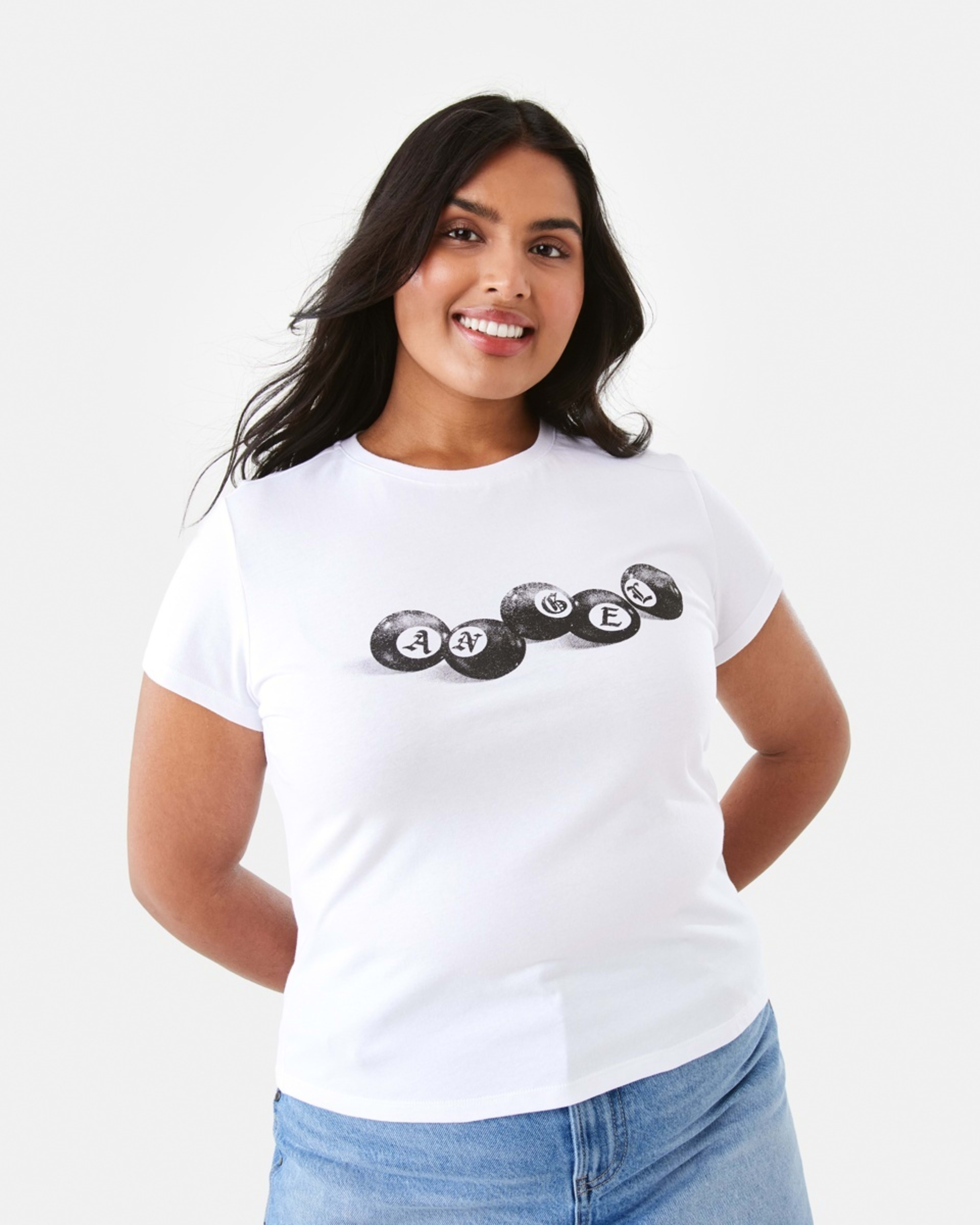 3 Short Sleeve Neat Print T-shirt 8 Ball, 3 of 8