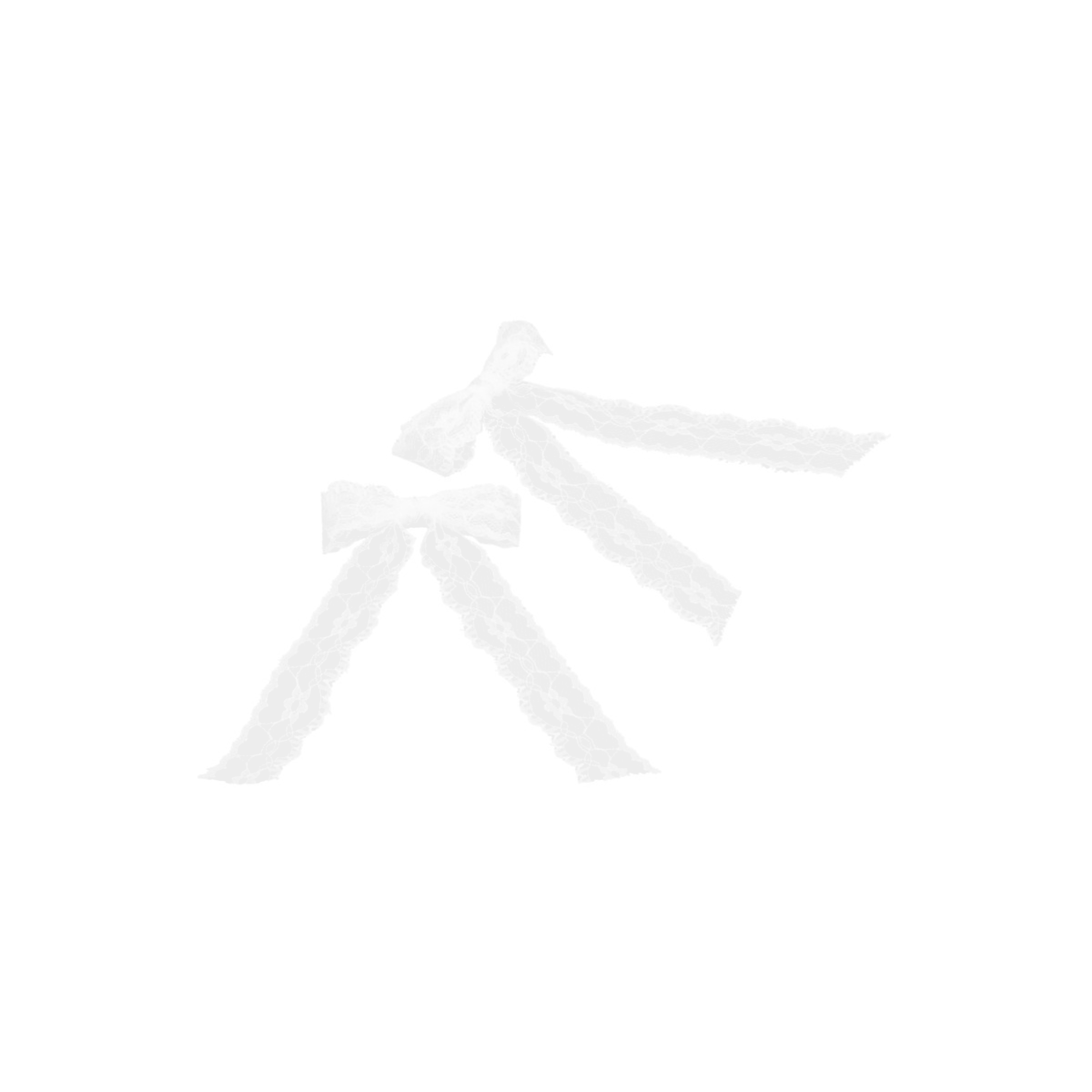 2 Pack Lace Bows Hair Clips White Kmart