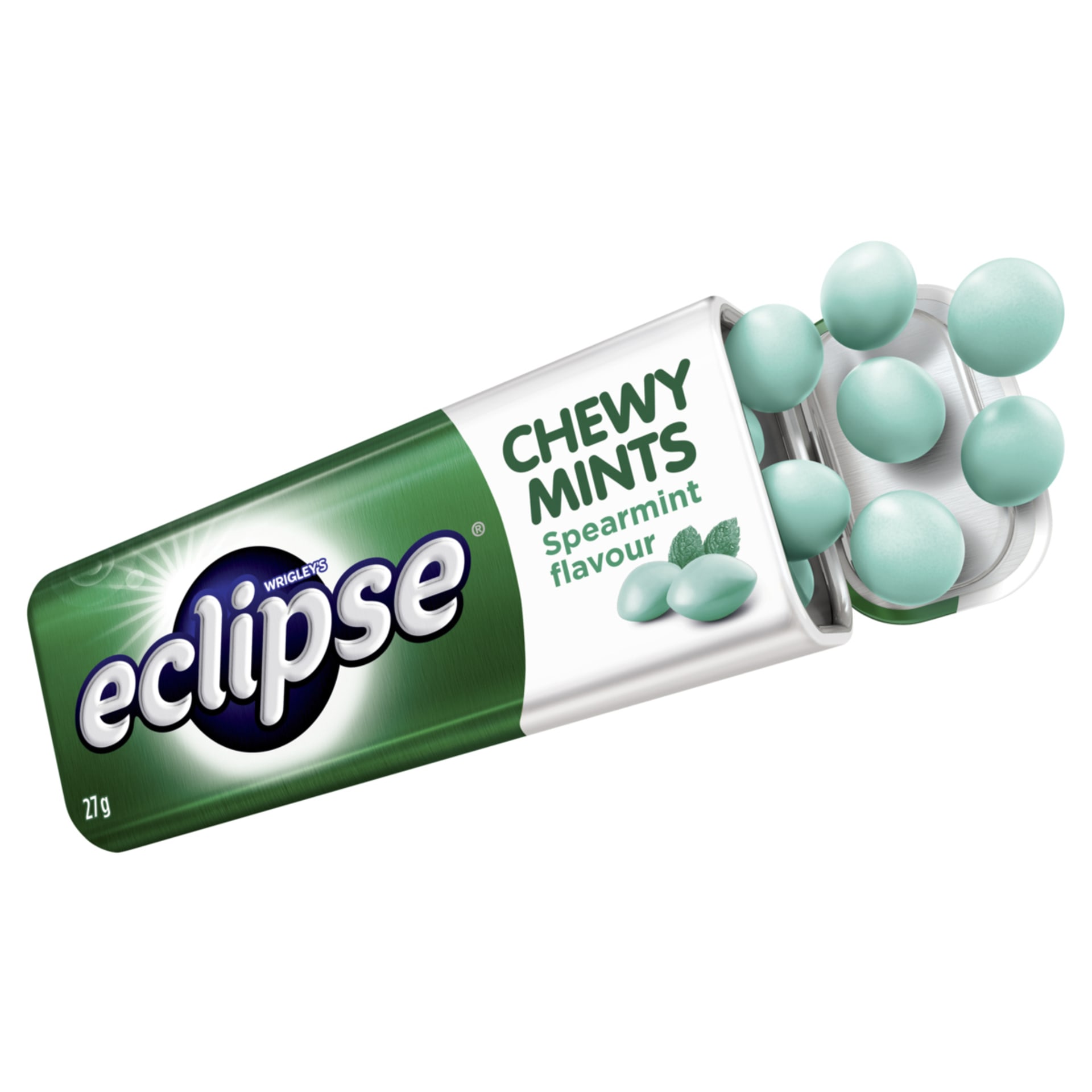 Wrigley's Eclipse Chewy Spearmint Mints 27g Kmart