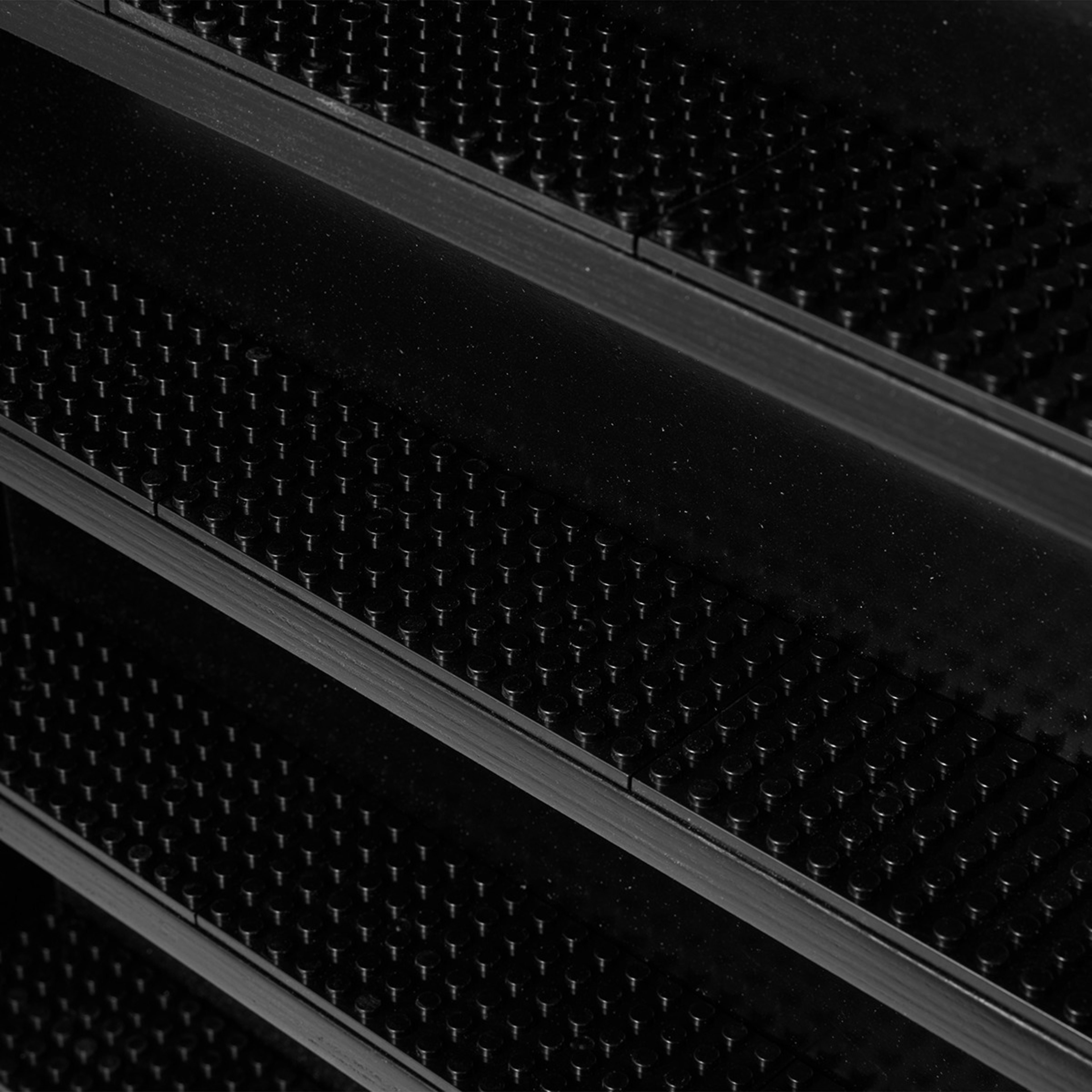 Wooden 5 Level Mini Figurine Display Case Kmart