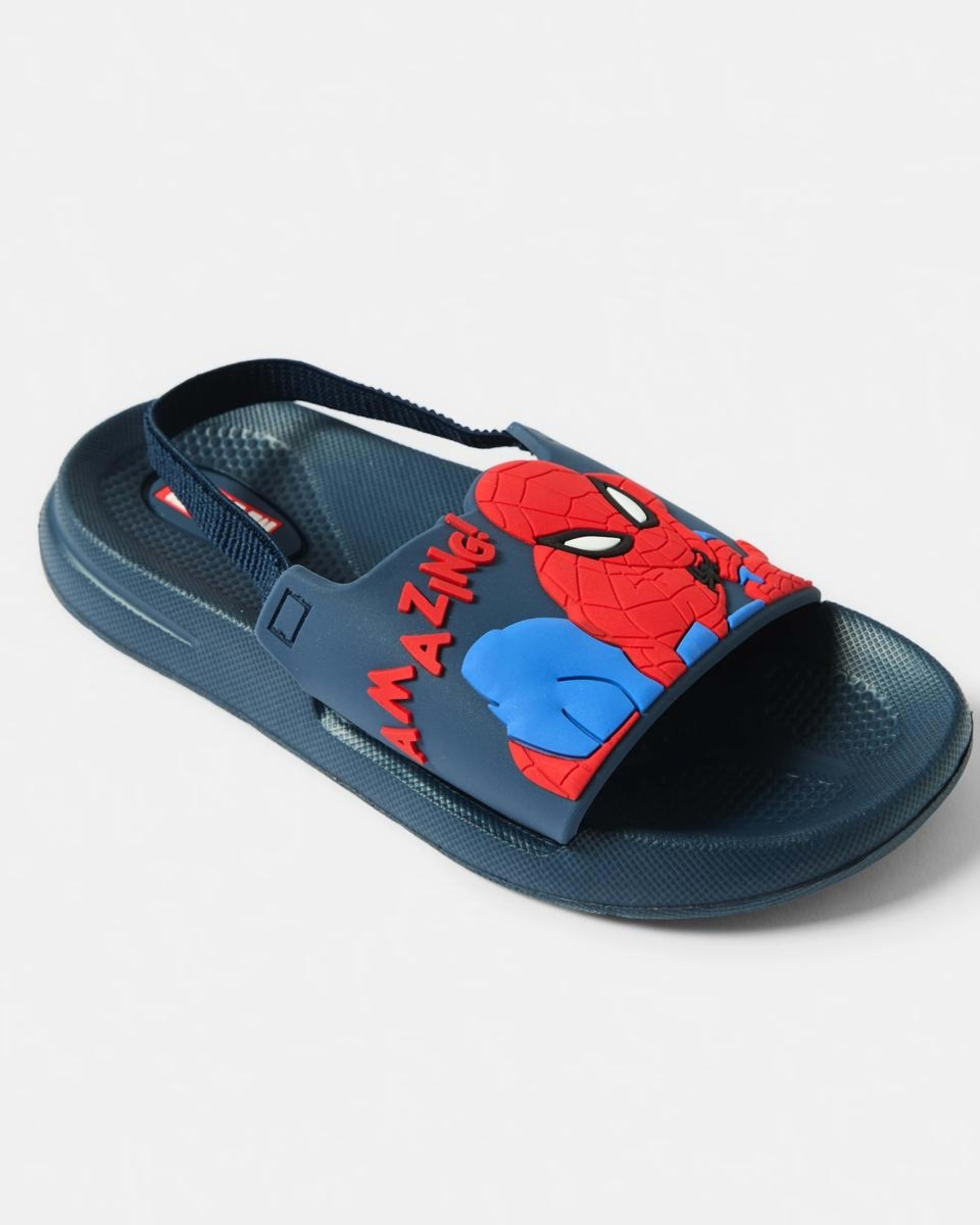 1 Junior Spiderman License Slides AMAZING SPIDERMAN NAVY, 1 of 4