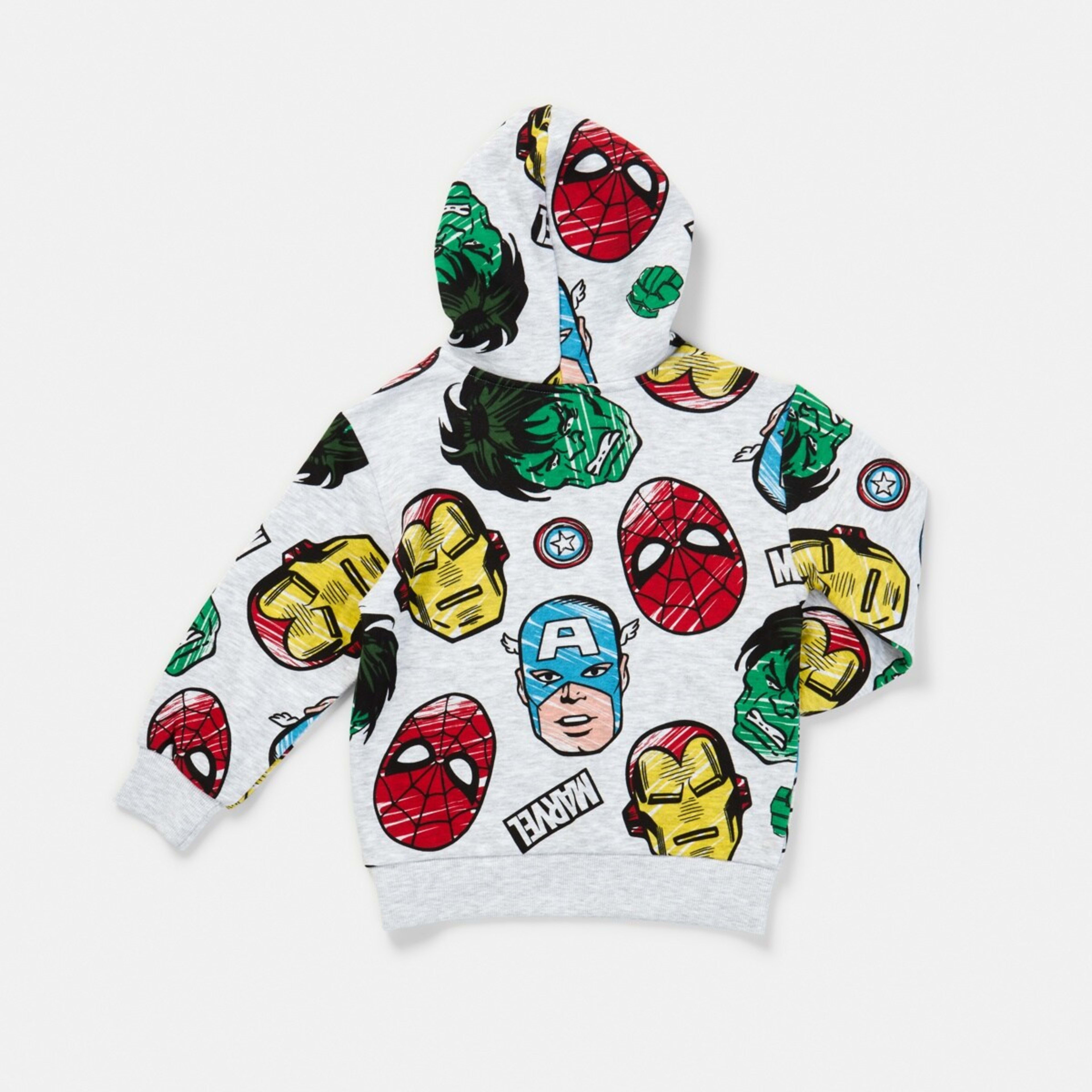8 Marvel License Print Hoodie Marvel, 8 of 8