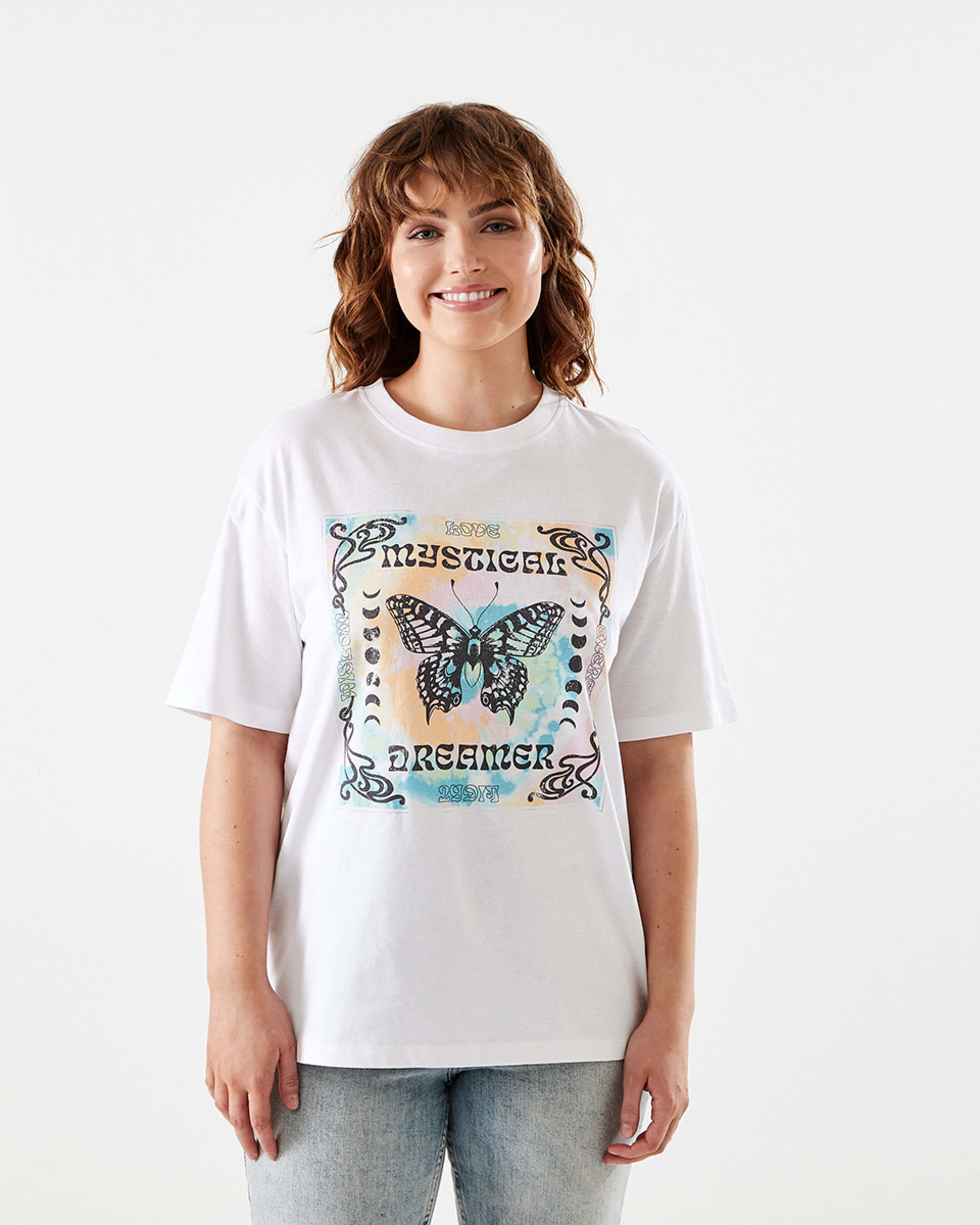 Short Sleeve Oversized Boyfriend Tshirt Kmart