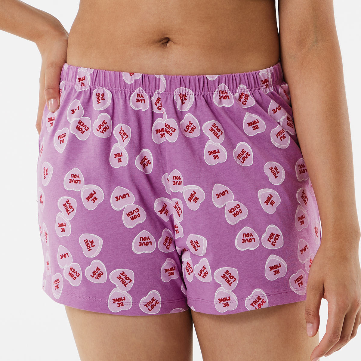 Printed Sleep Shorts Kmart