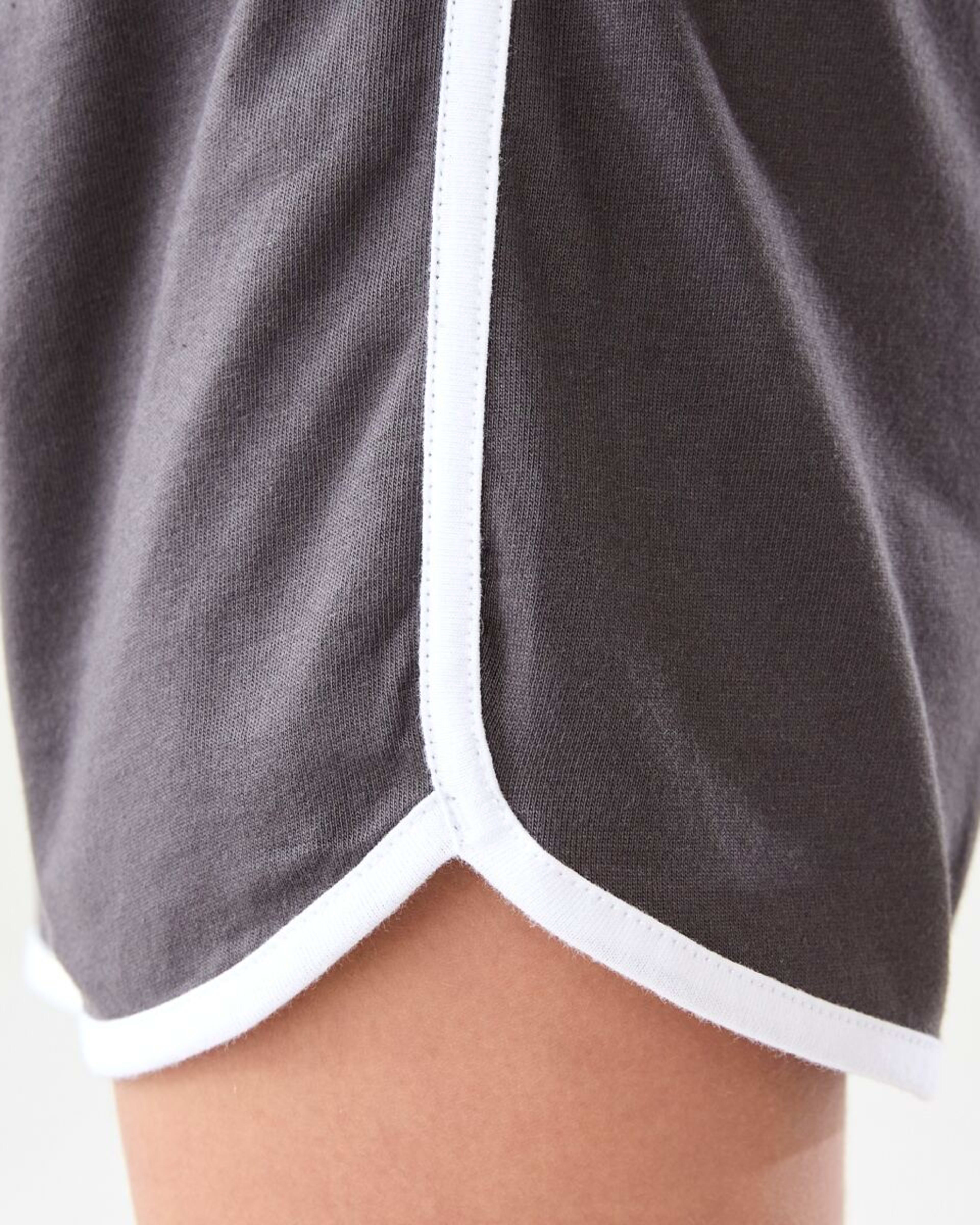 4 Print Jersey Shorts DARK MAGNET, 4 of 6