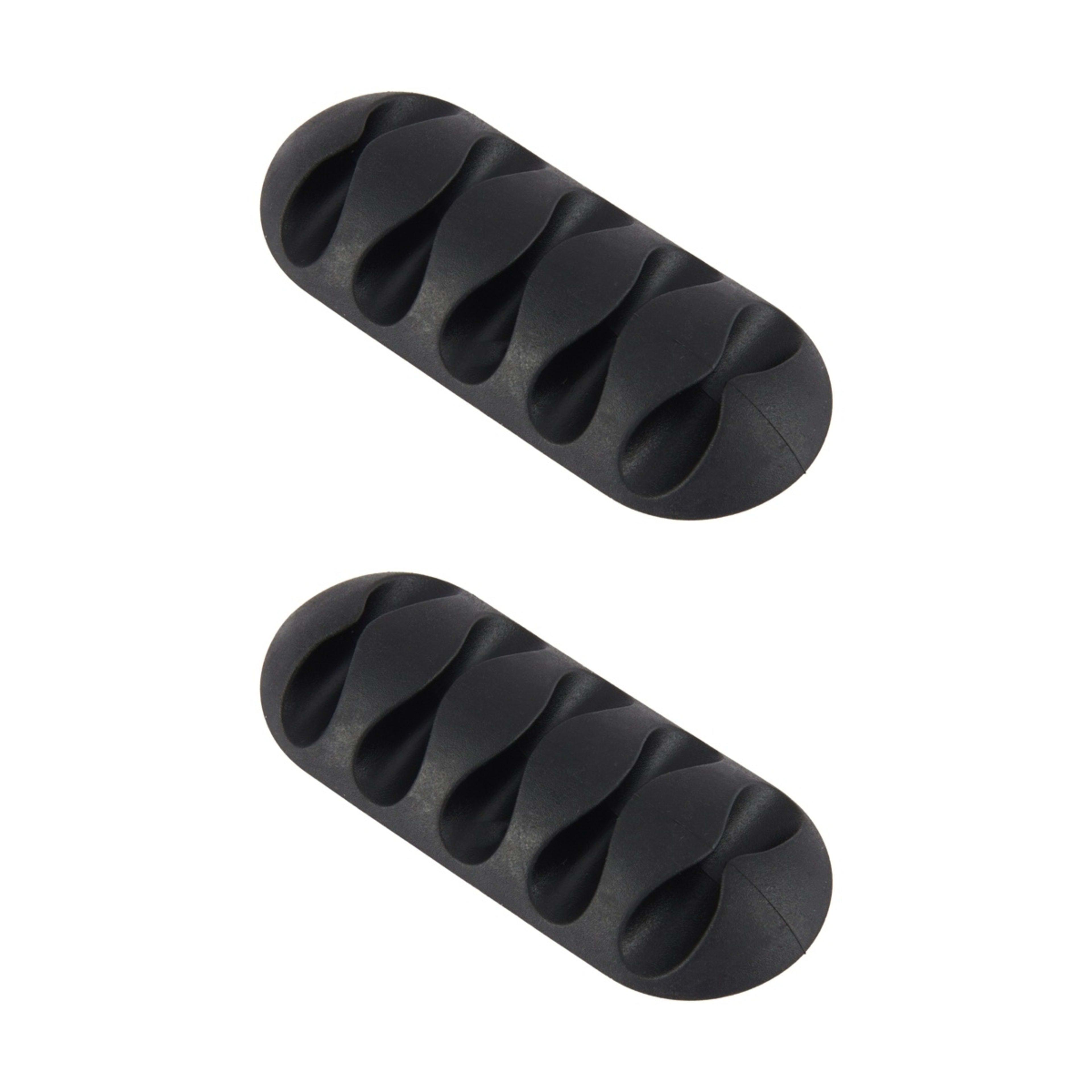2 16 Pack Cable Tidy - Black, 2 of 8