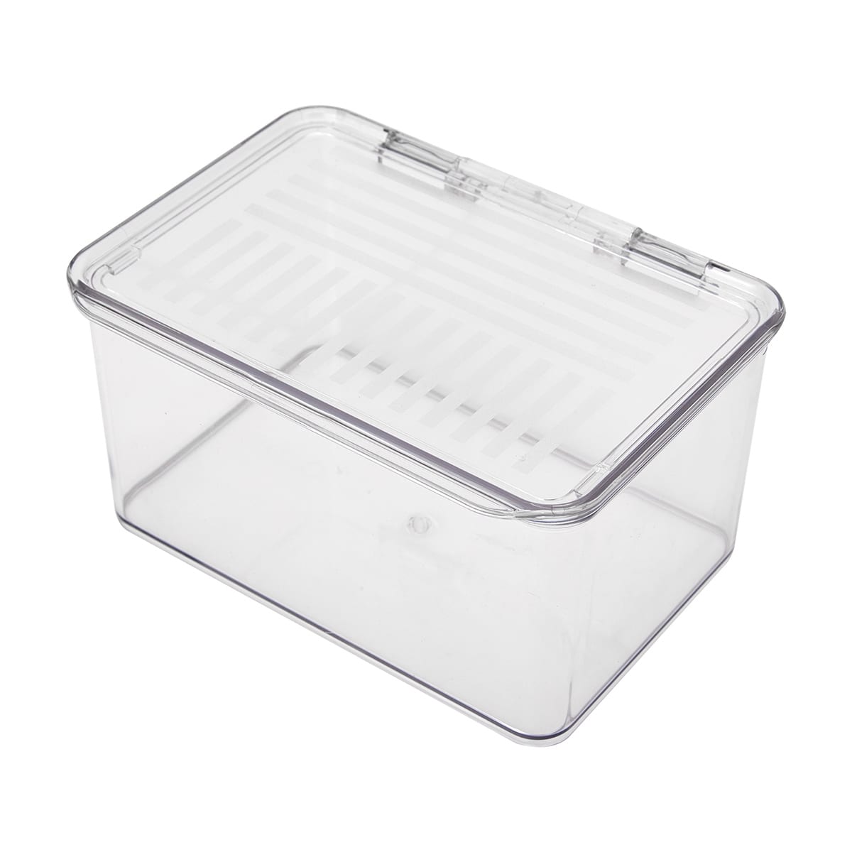 Clear Short Square Container with Lid - Kmart