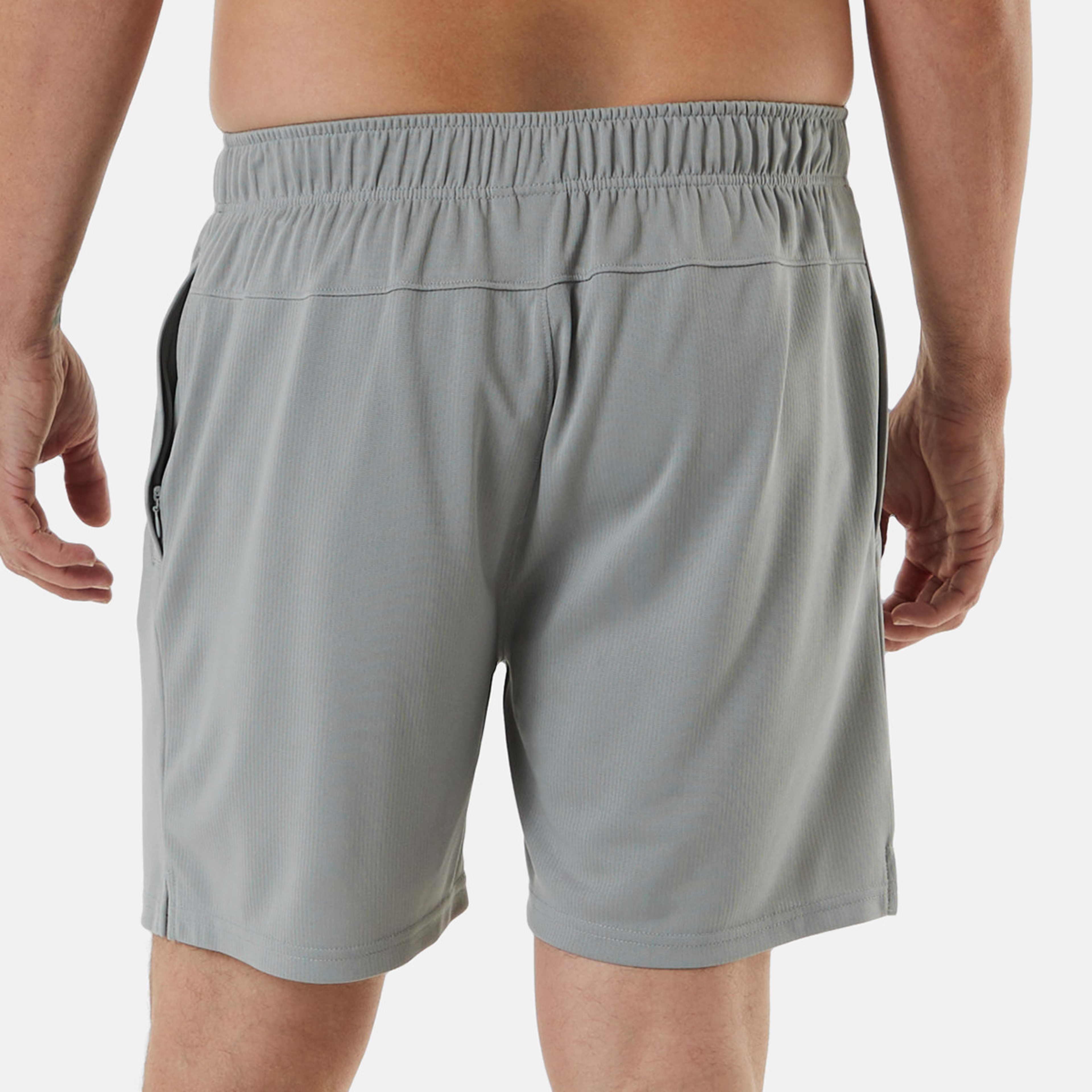 3 Active Mens Comfort Sports Shorts Alloy, 3 of 6