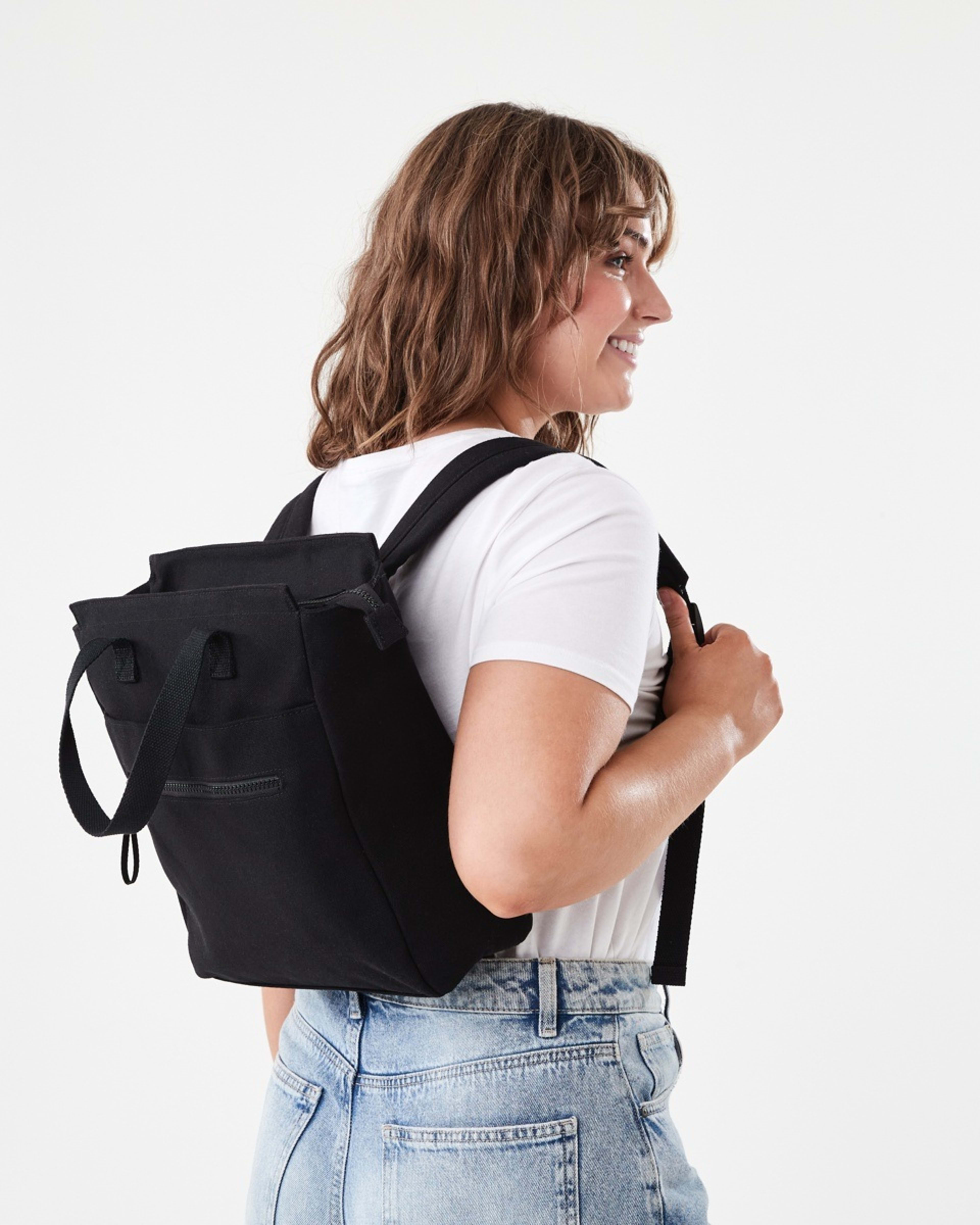 5 Convertible Backpack BLACK, 5 of 6