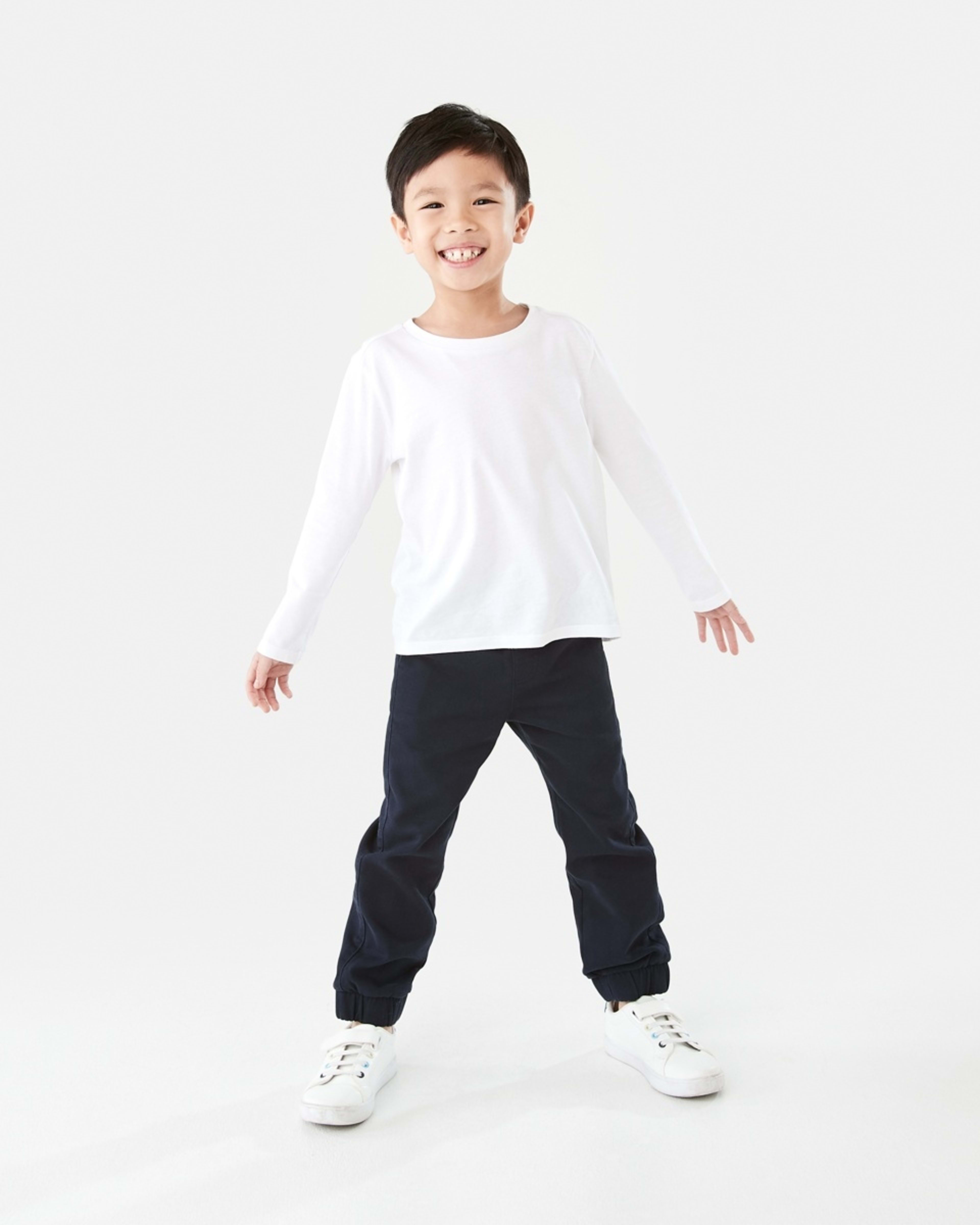 5 Pull-On Knit Joggers SKY CAPTAIN, 5 of 8