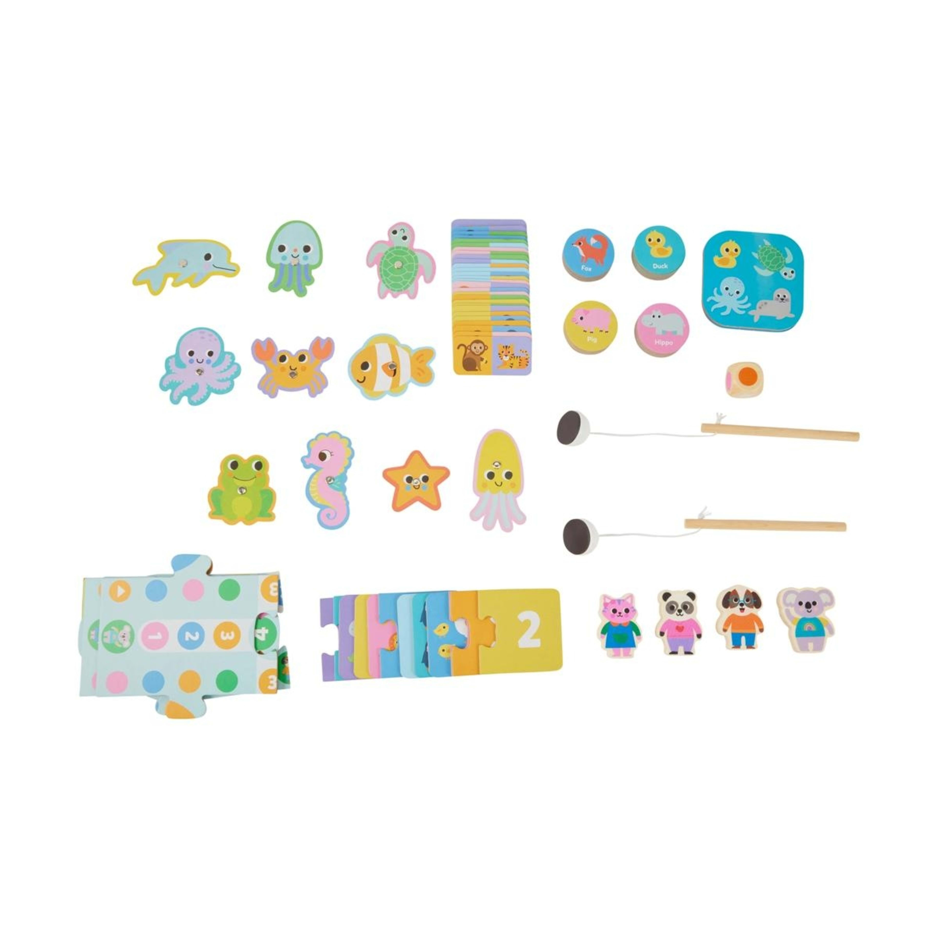 1 95 Piece 7-in-1 Games Set, 1 of 9