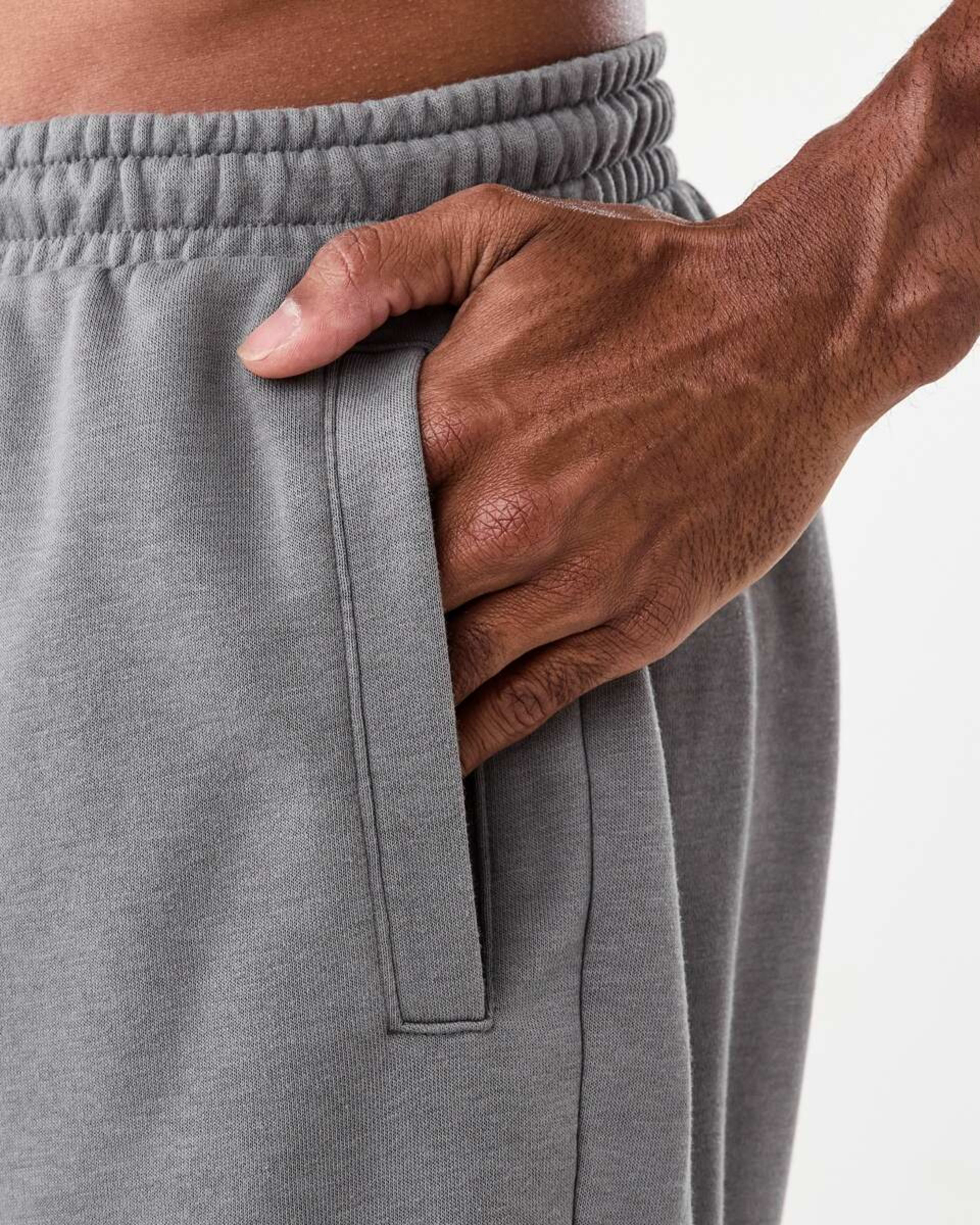 5 Active Mens Washed Terry Shorts Quietshade, 5 of 6