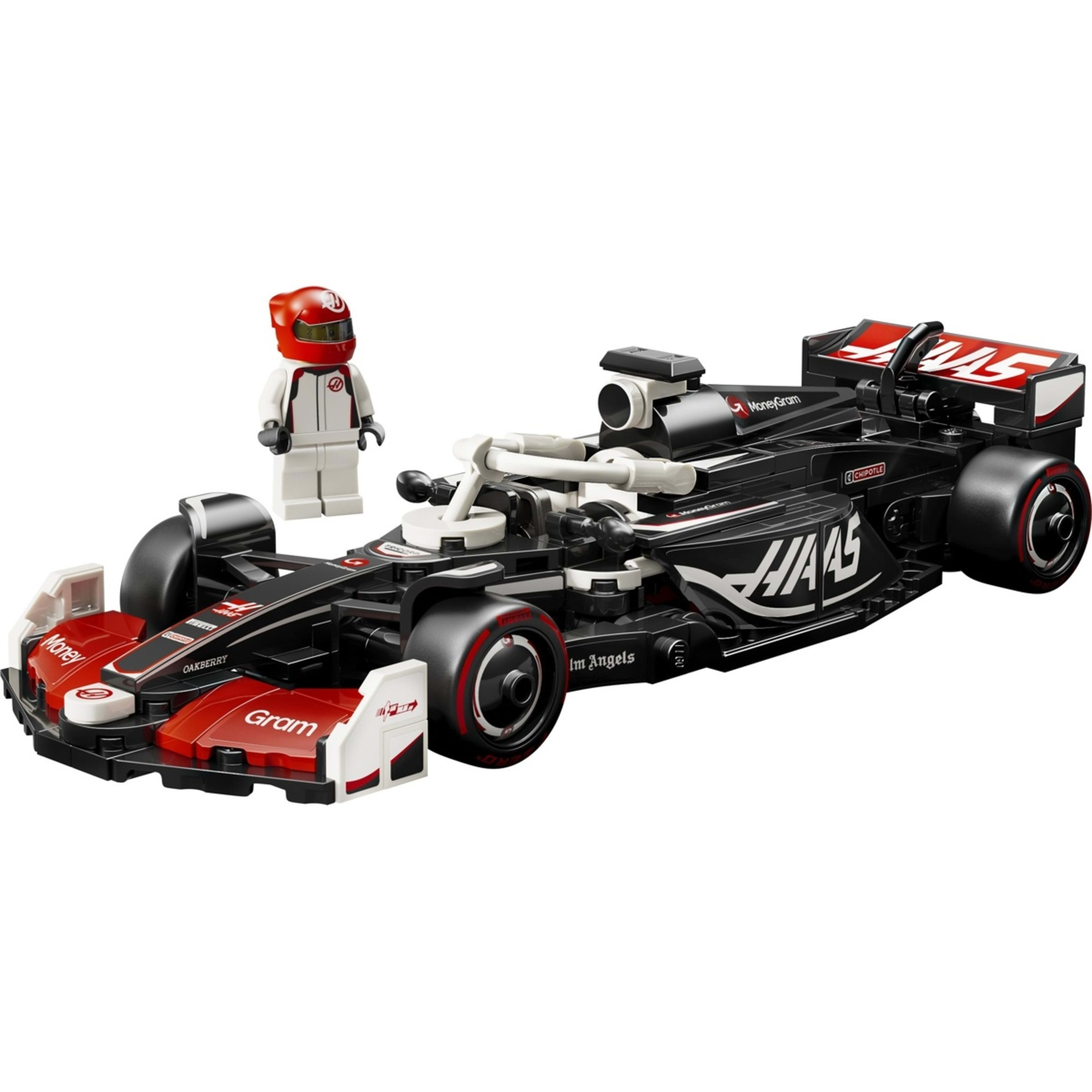 3 LEGO Speed Champions MoneyGram Haas F1 Team VF-24 Race Car 77250, 3 of 11