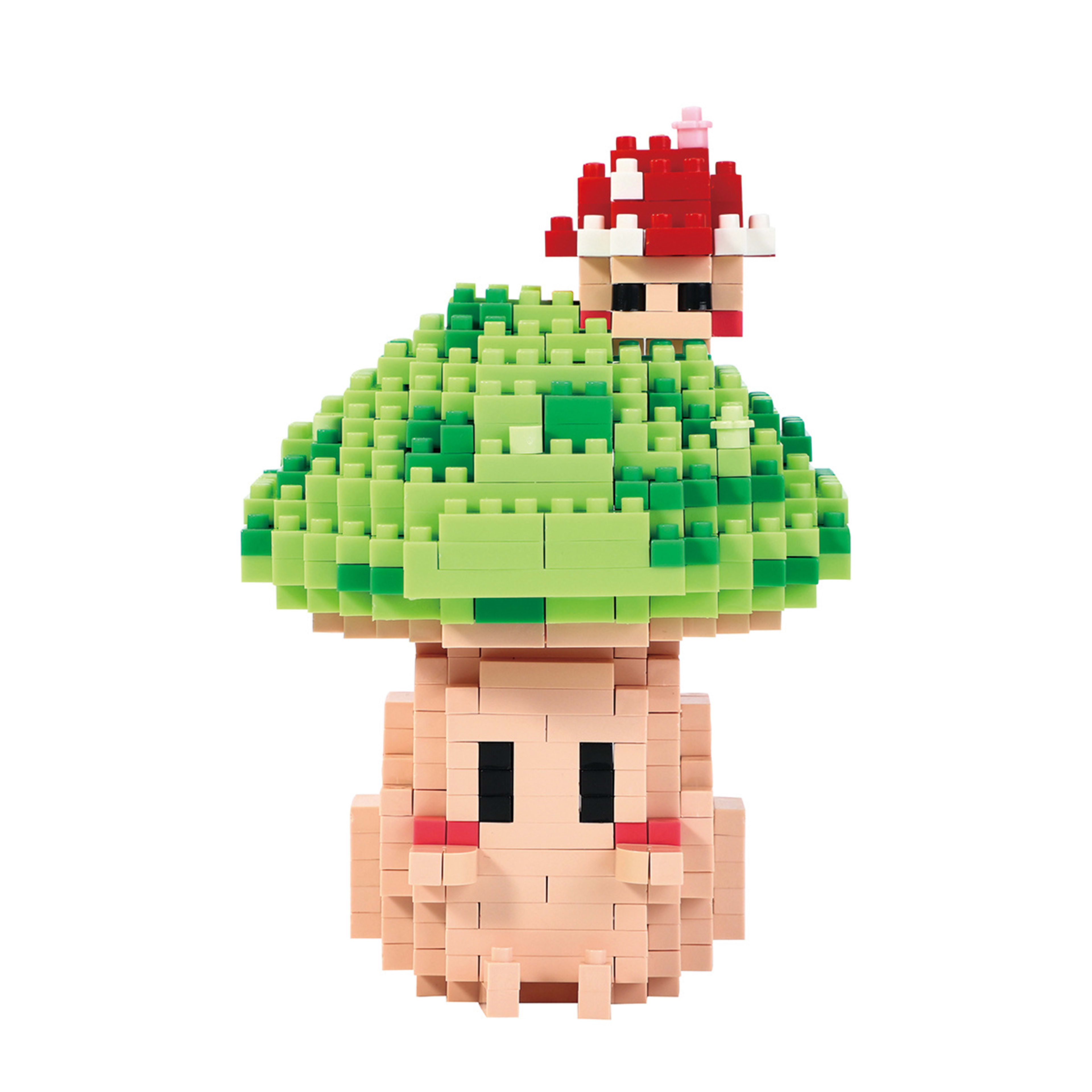 5 Mini Blocks Plant Series Mushroom Friends Playset - Assorted, 5 of 9