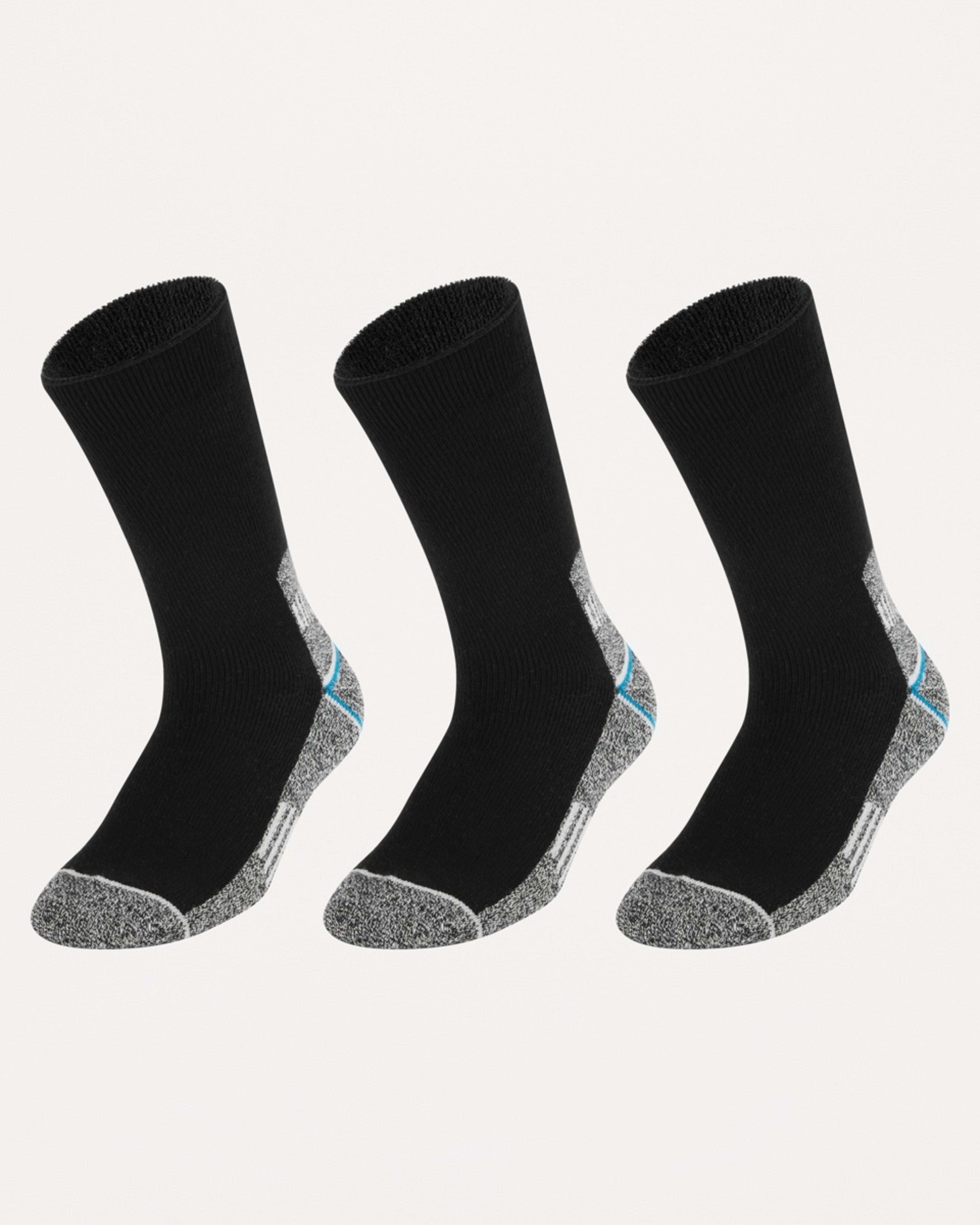 1 3 Pack Extreme Adventure Socks BLACK CHARCOAL NAVY