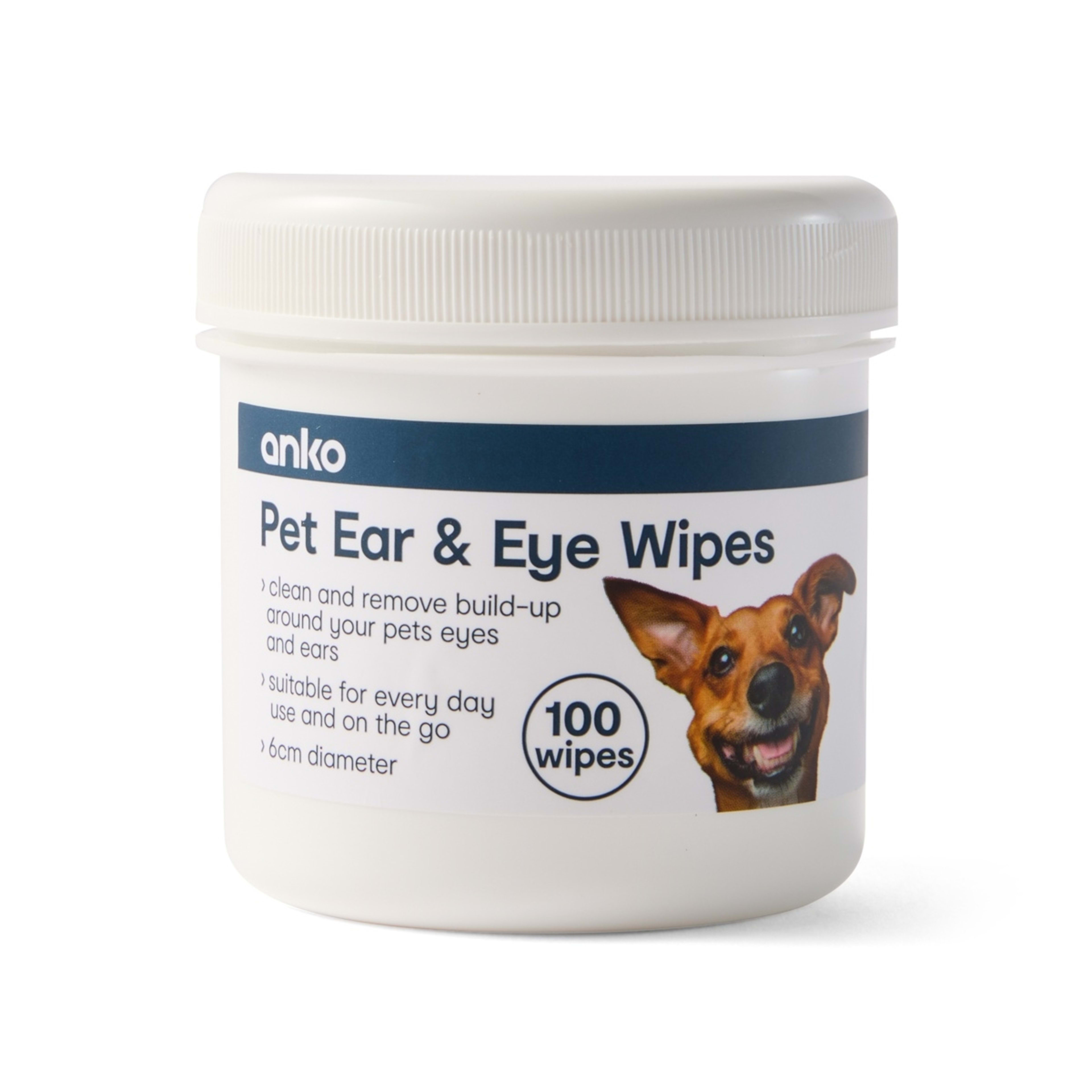 3 100 Pack Pet Ear & Eye Wipes, 3 of 9