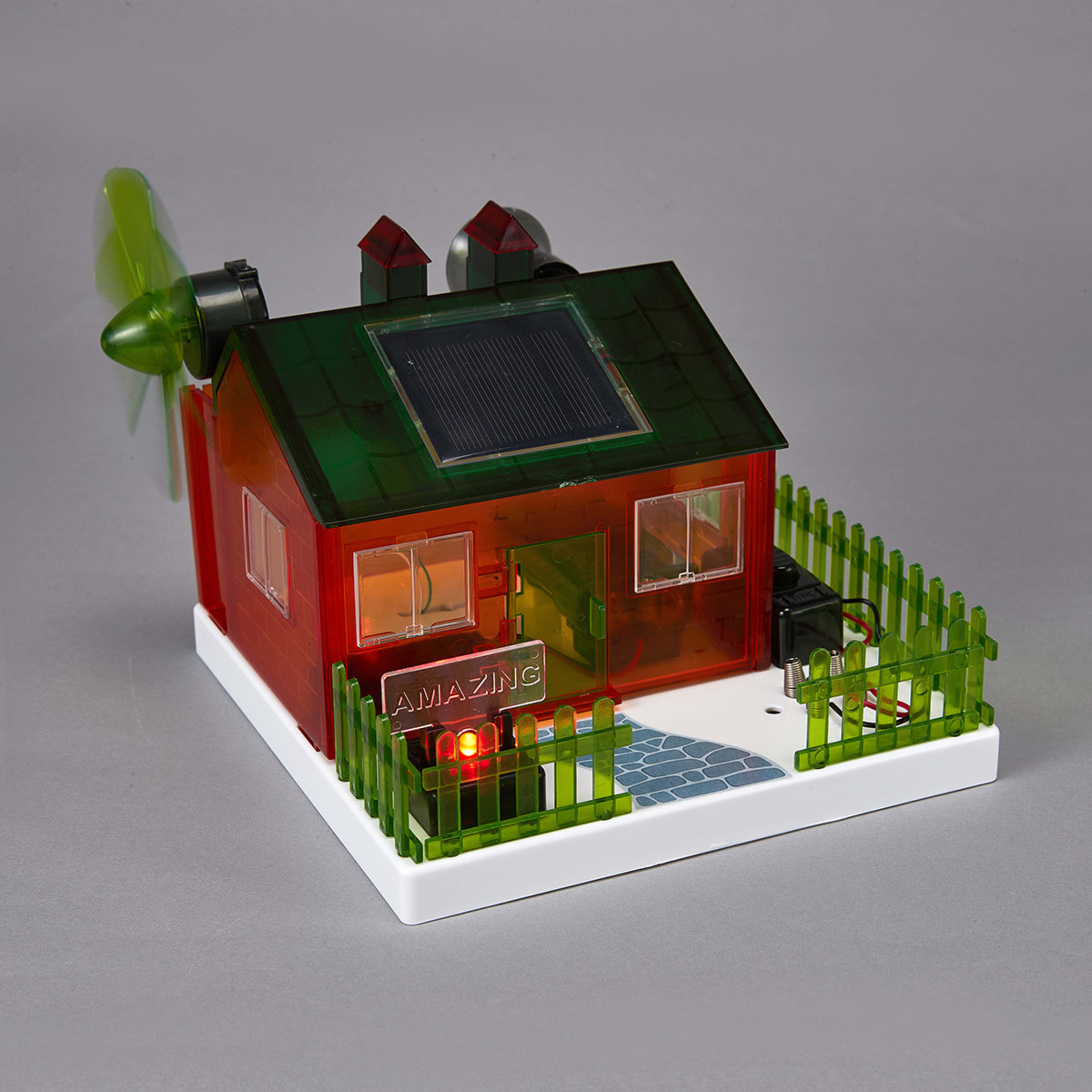 39 Piece Build Your Own Solar House Kmart