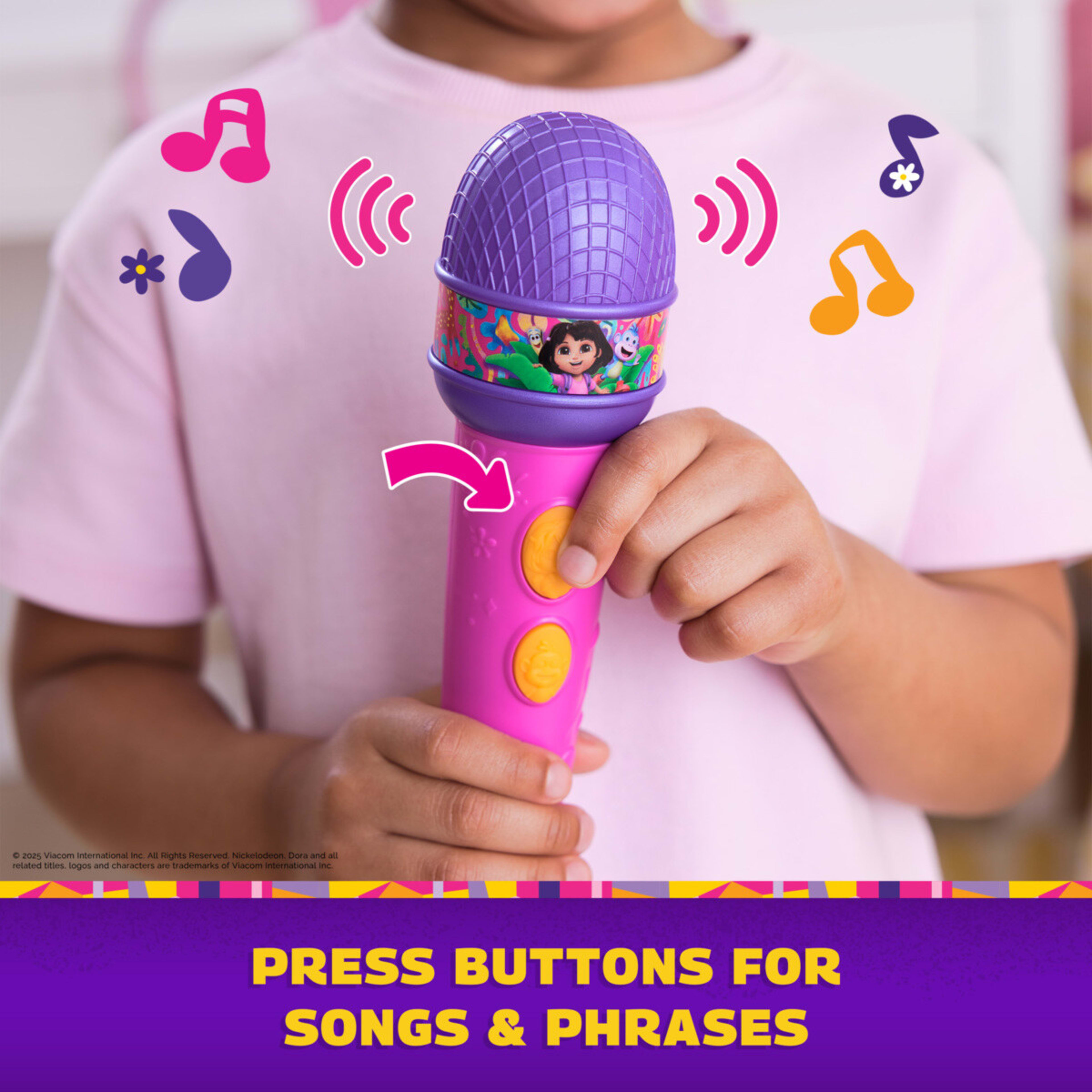 5 Nickelodeon Dora Rainforest Rhythms Microphone, 5 of 8