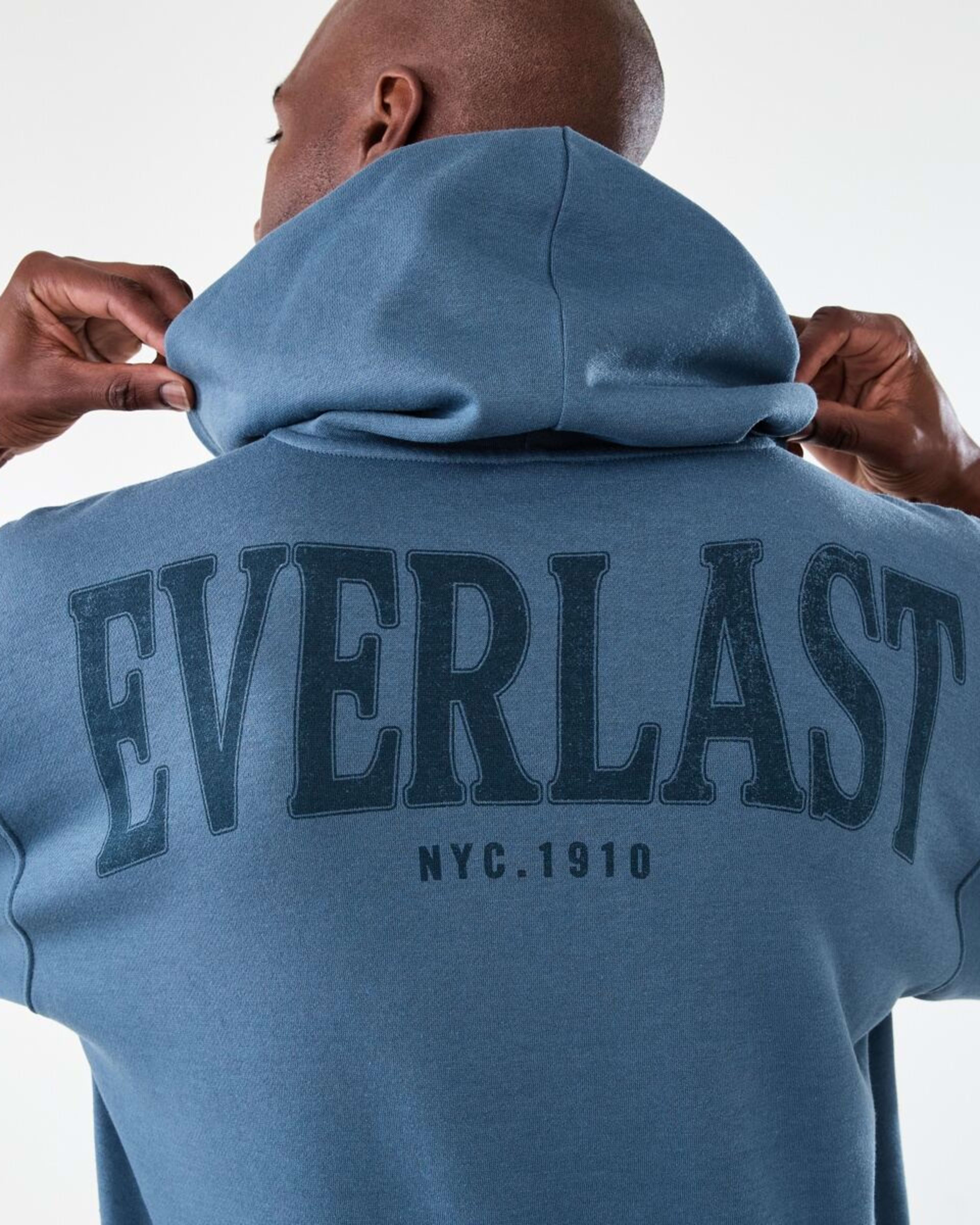 8 Everlast Mens Oversized Hoodie Denim, 8 of 9