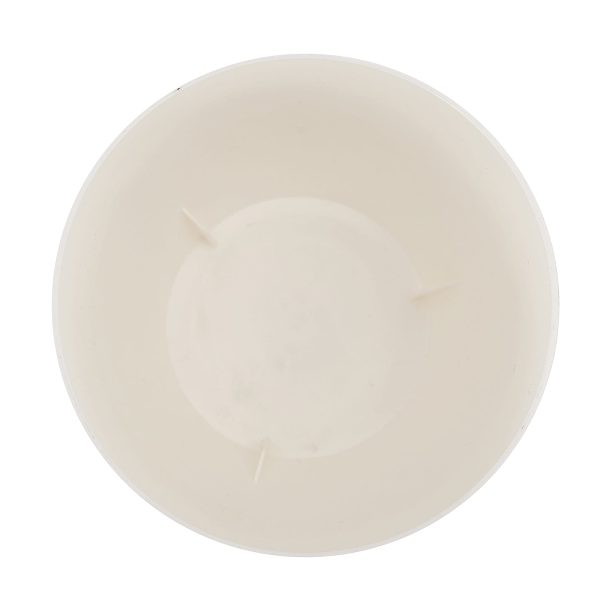 12cm Plastic Pot White Kmart