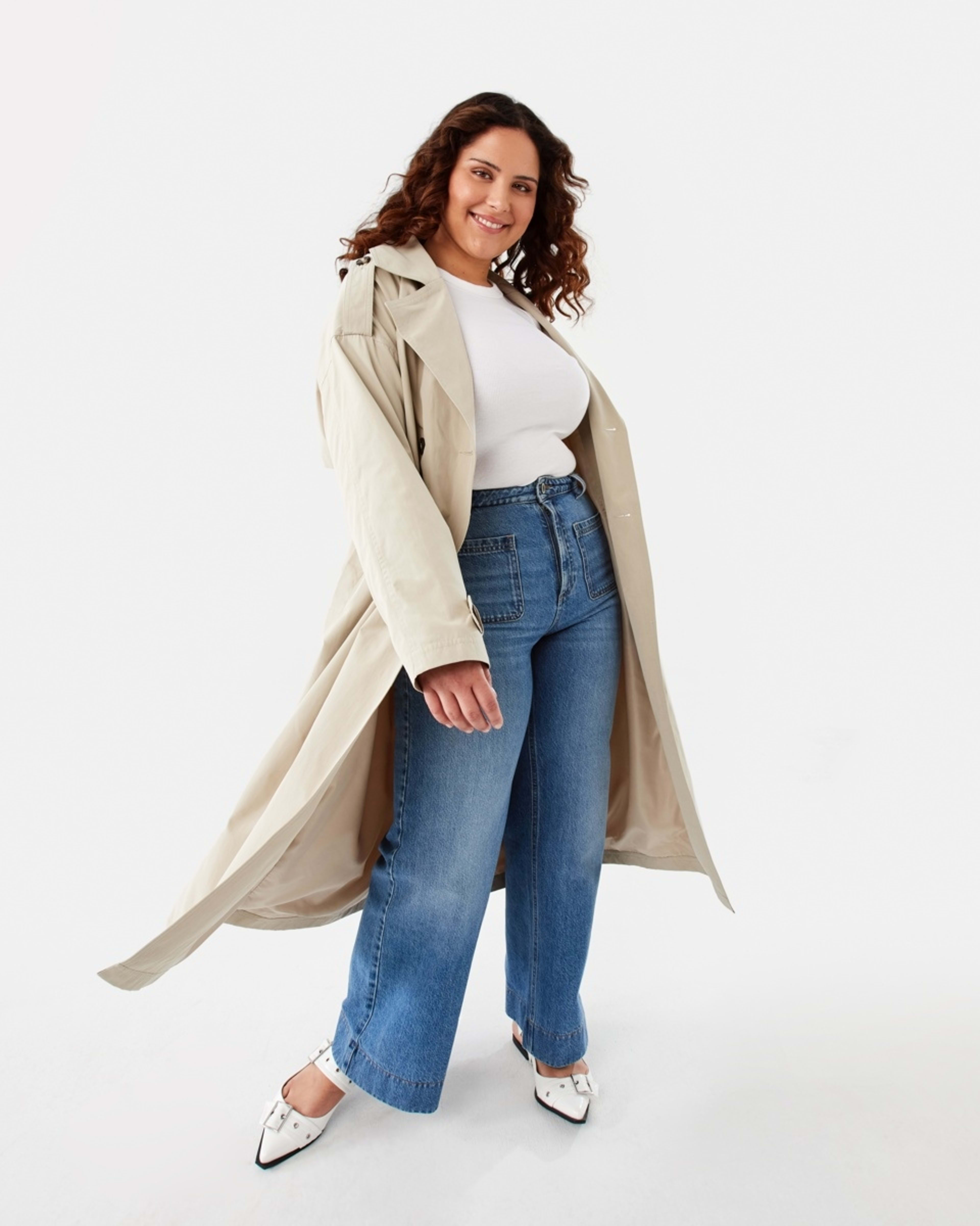 4 Longline Trench Nat Beige, 4 of 10