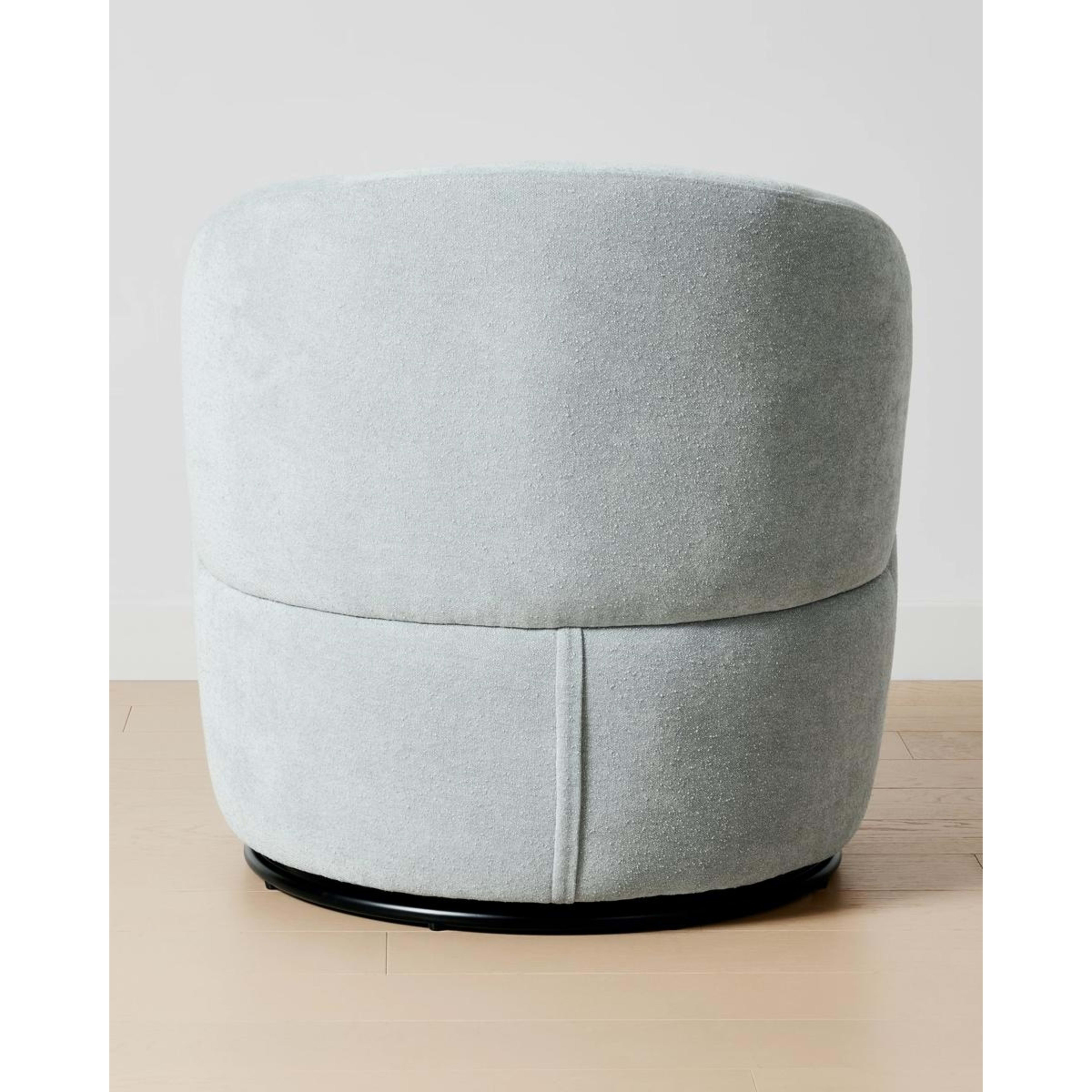 4 Clara Swivel Lounge Chair - Blue, 4 of 7