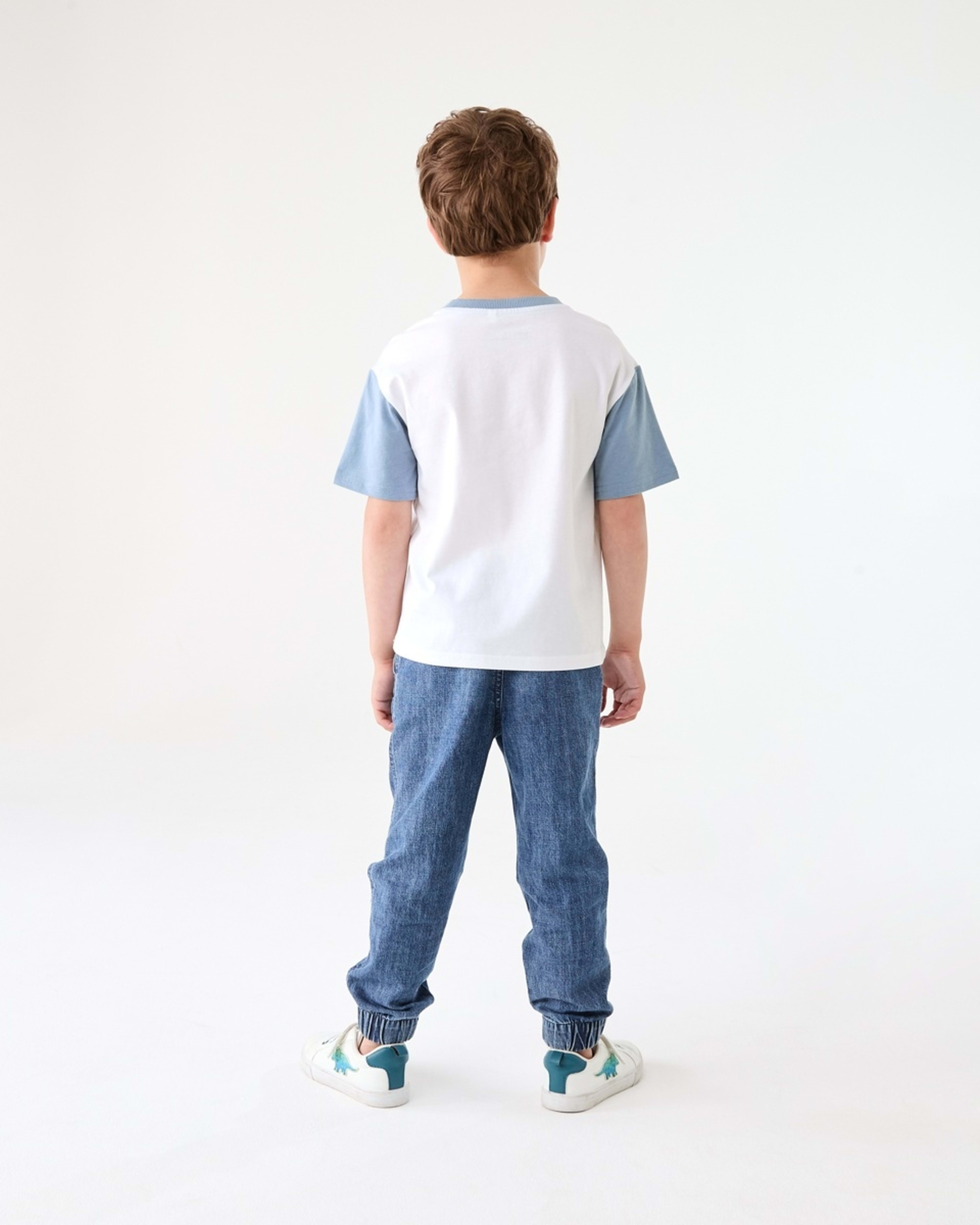 6 Boucle T-shirt BEIGE LETS ROLL BOUCLE DIGGER, 6 of 6