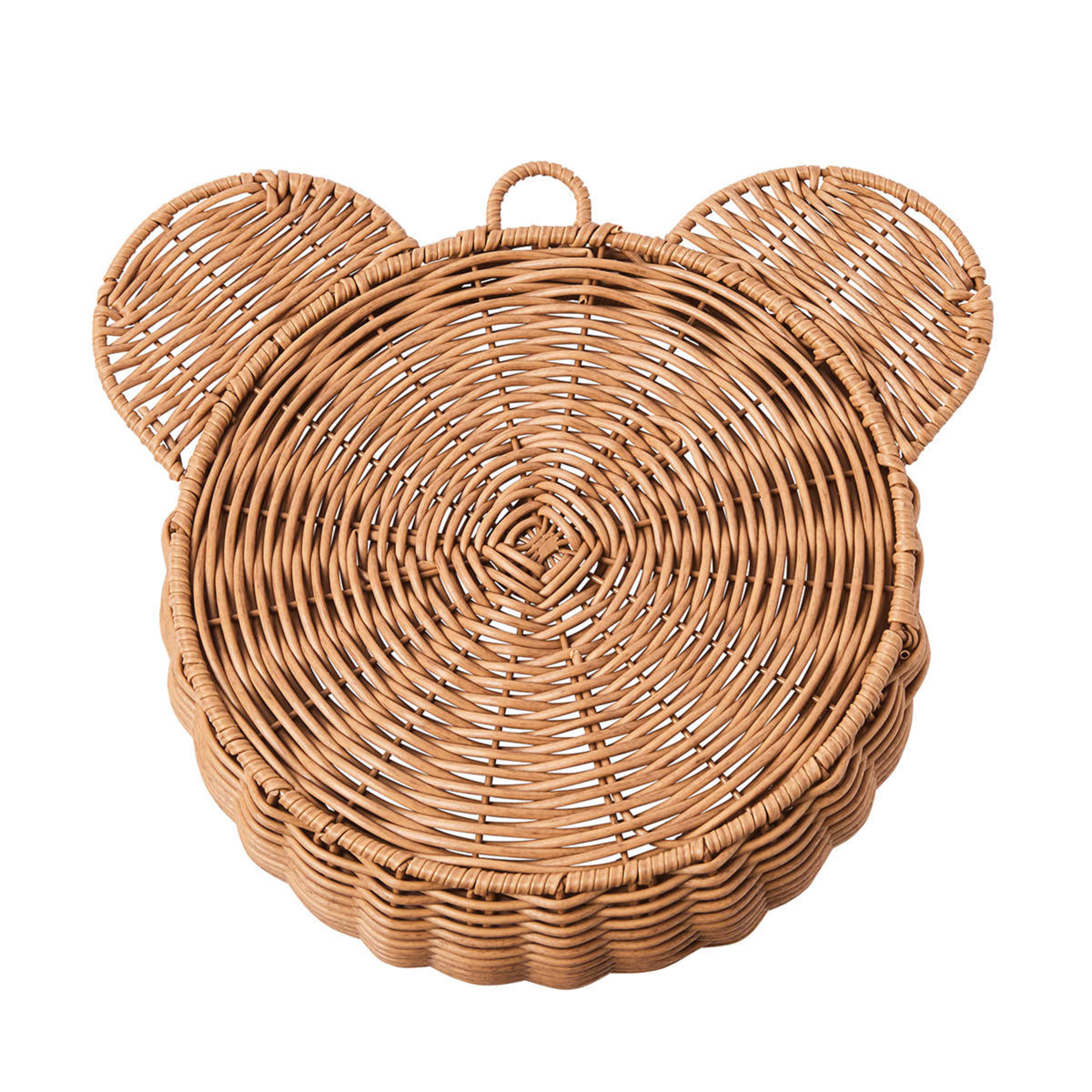 Faux Rattan Wall Storage Basket Koala Kmart