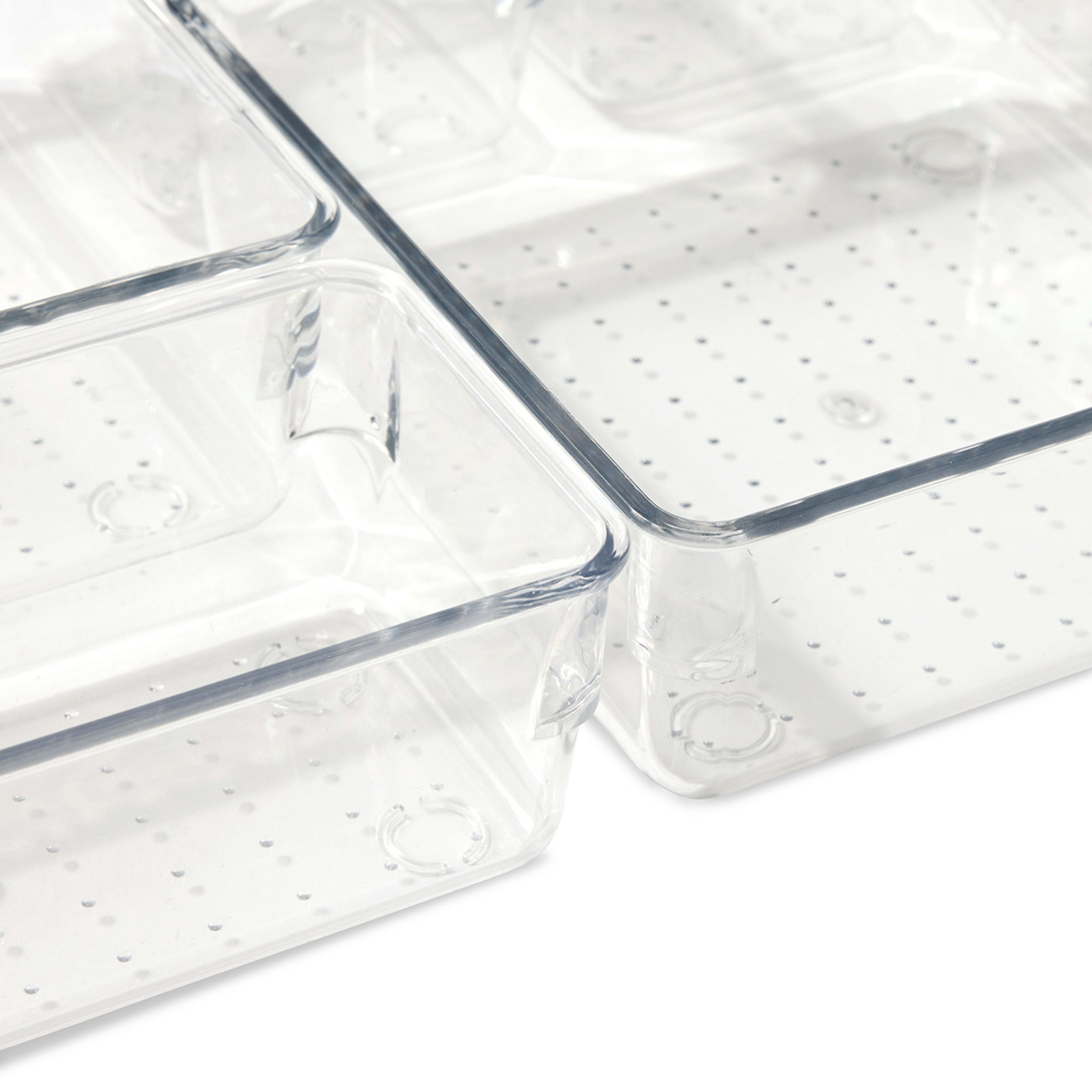 6 Clear Drawer Insert Set, 6 of 8