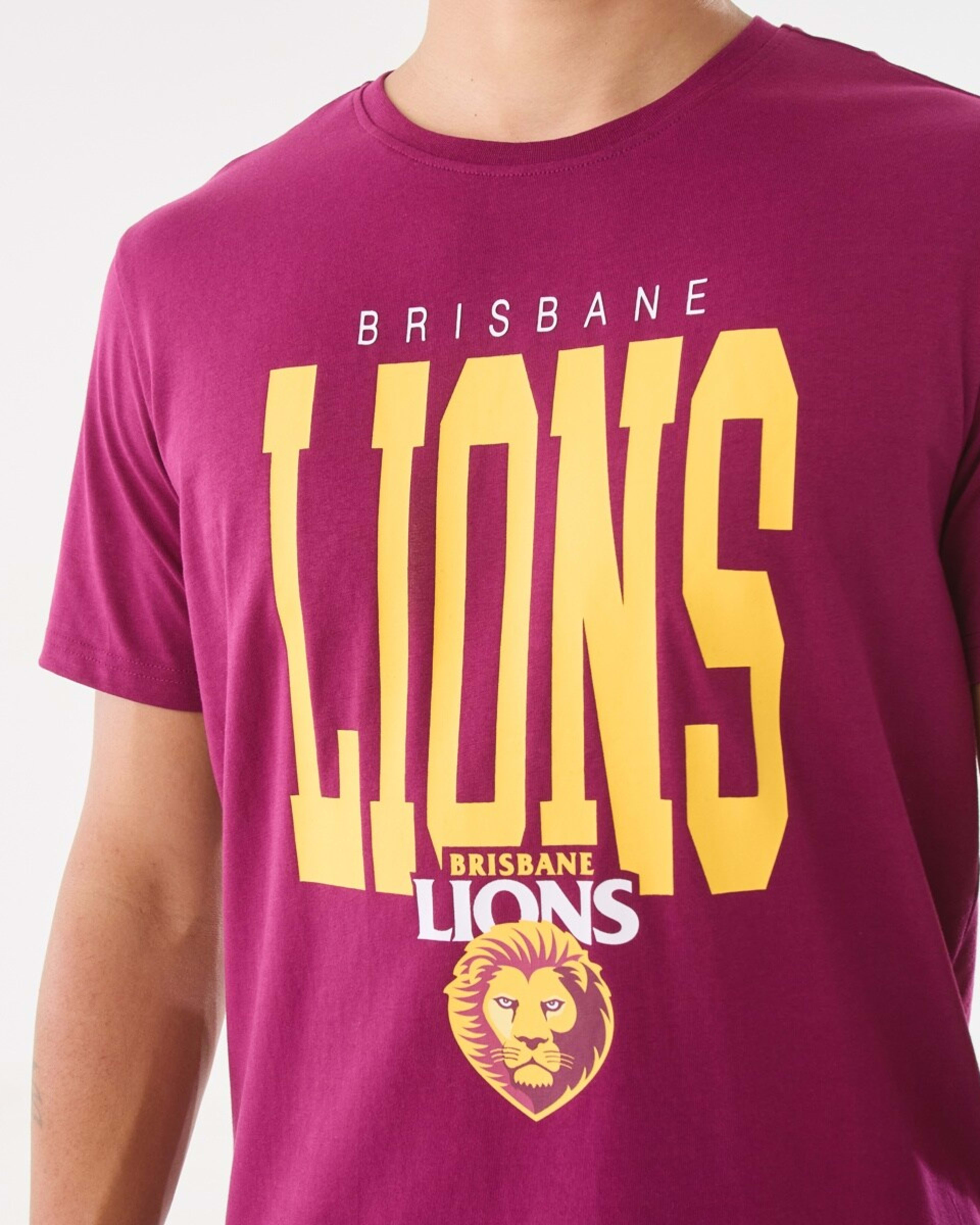 4 Official AFL Adult T-shirt Brisbane, 4 of 5