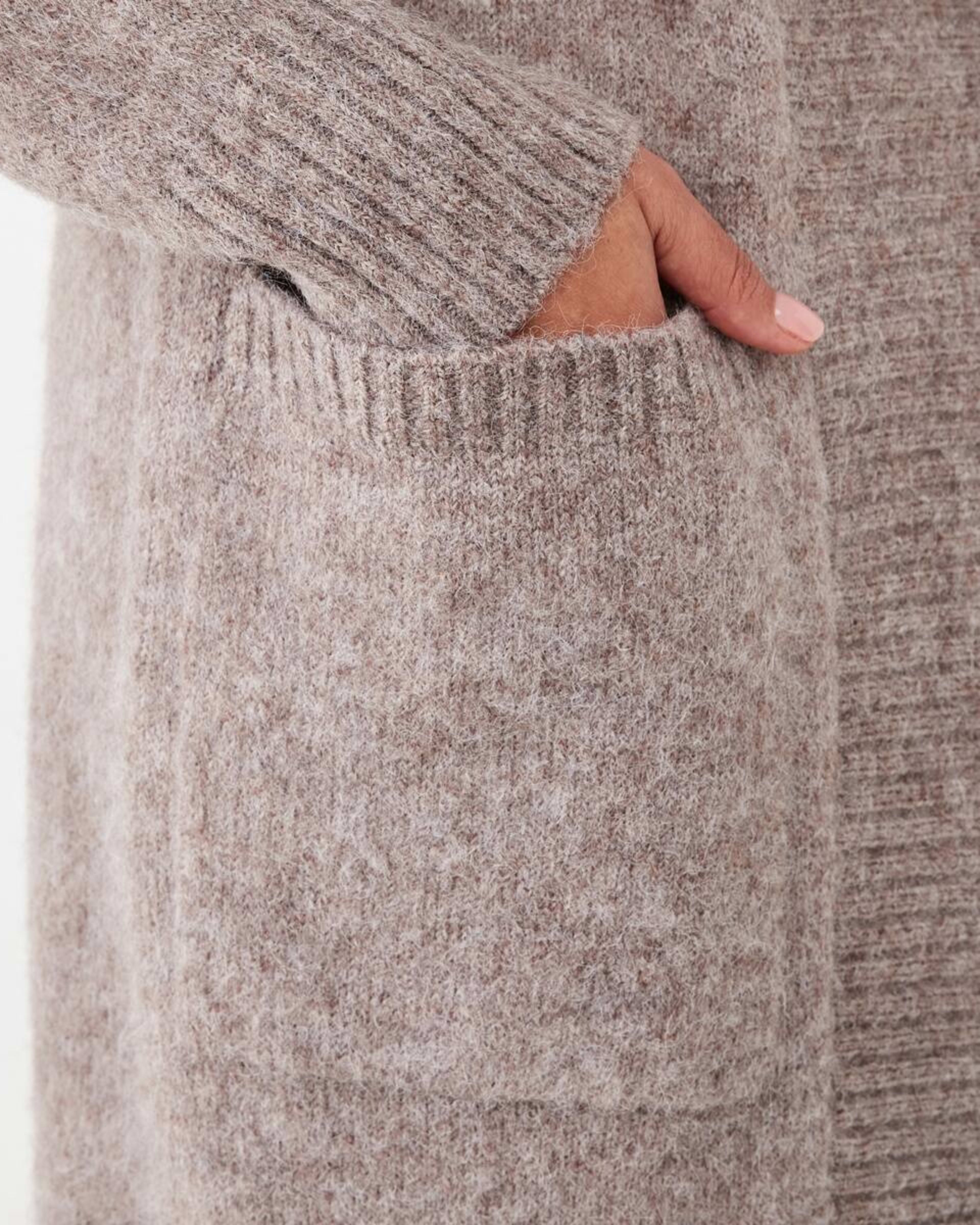 7 Longline Fluffy Cardigan Satelite M, 7 of 7