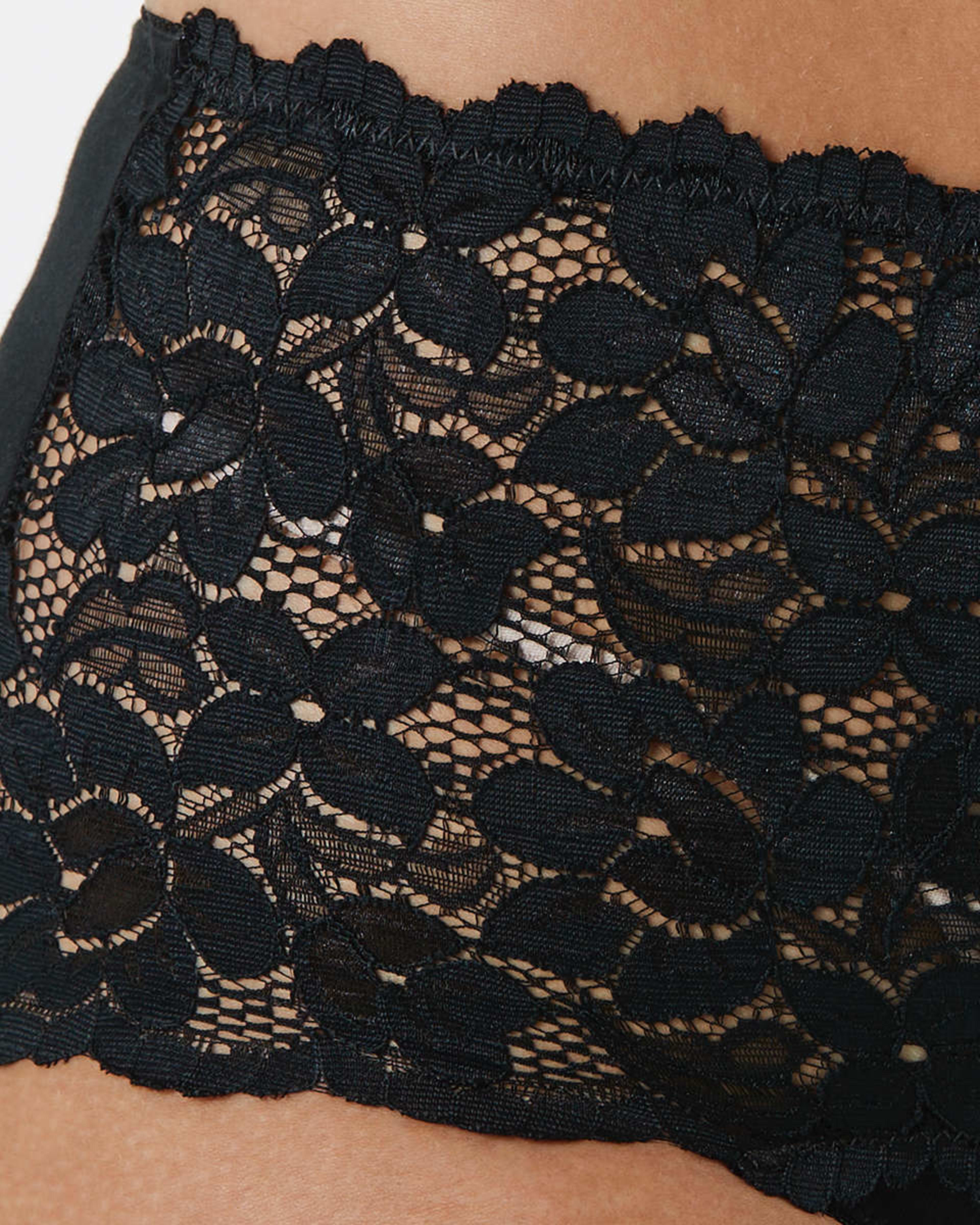 3 Pack Lace Front Full Briefs Kmart