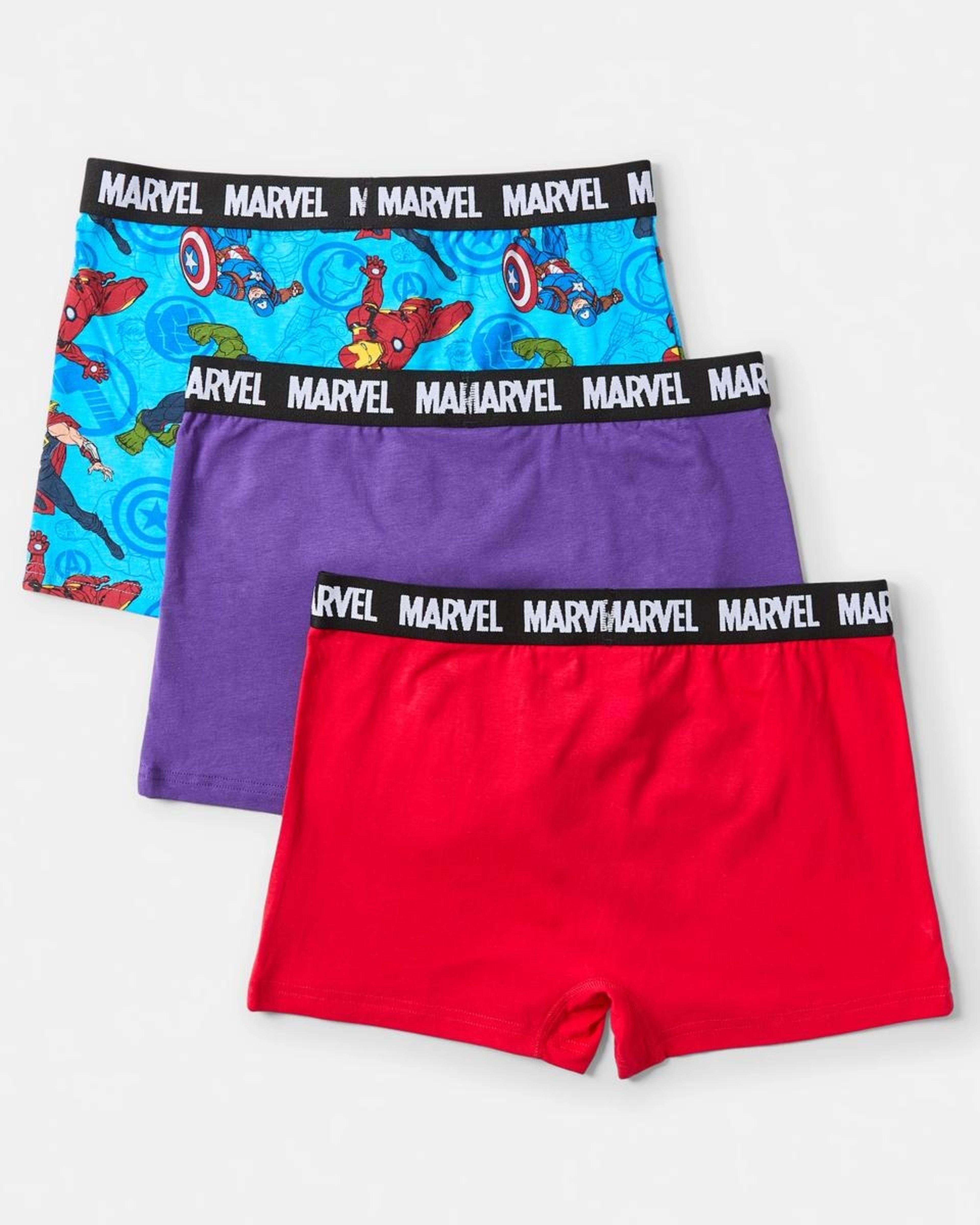 3 3 Pack Marvel License Trunks MARVEL, 3 of 10