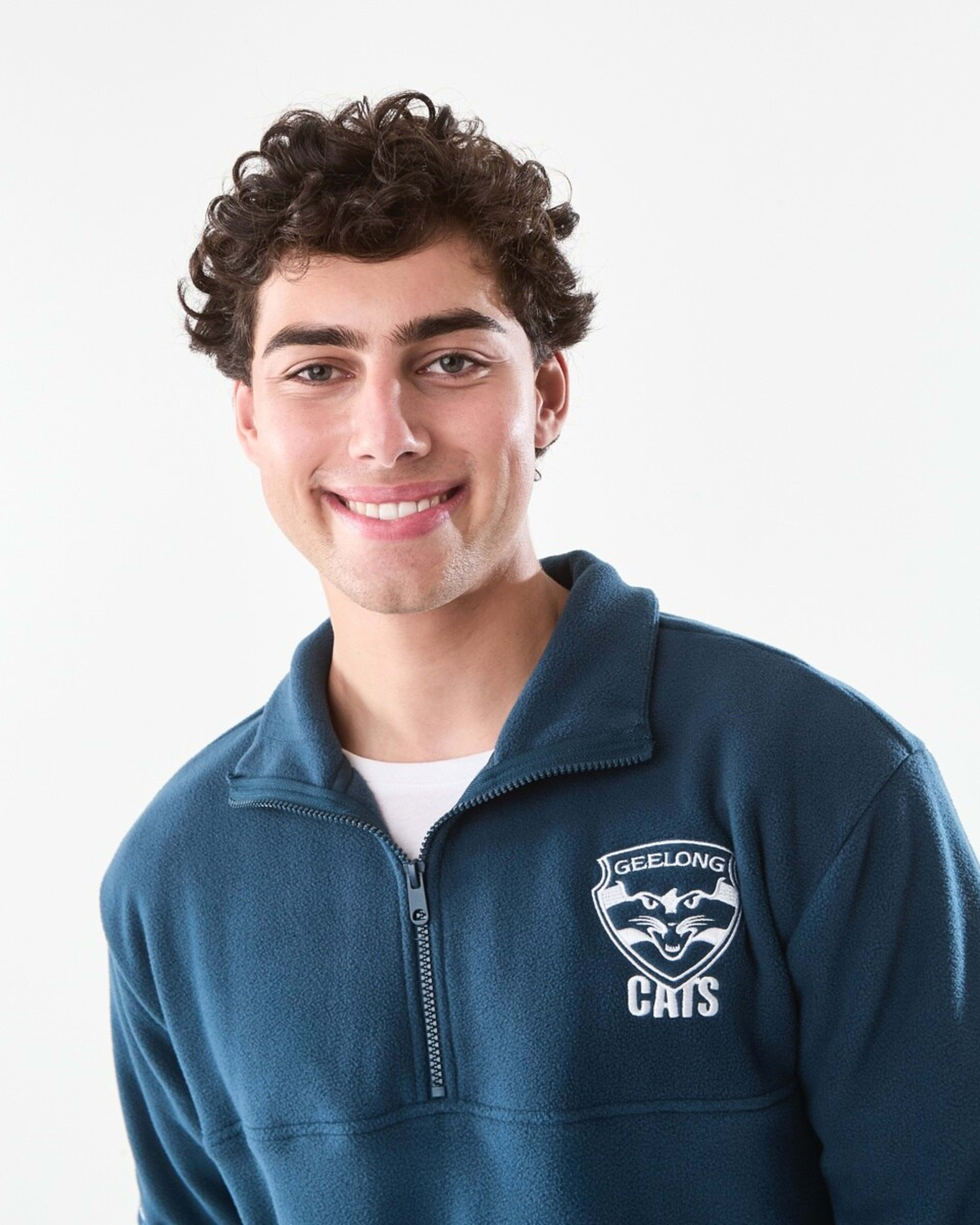 5 Official AFL Adult Polar Fleece Top Geelong, 5 of 9