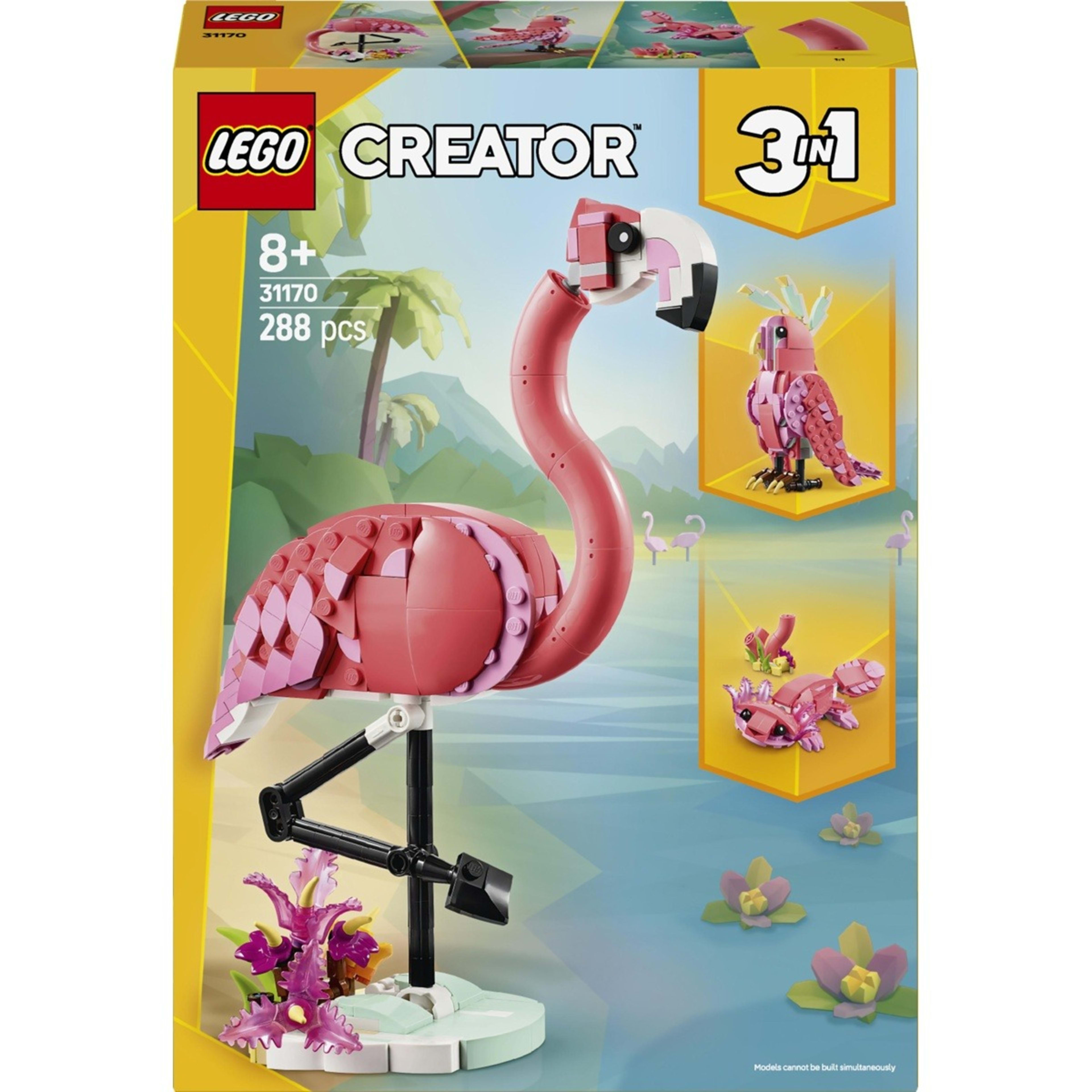 1 LEGO Creator Wild Animals: Pink Flamingo 31170