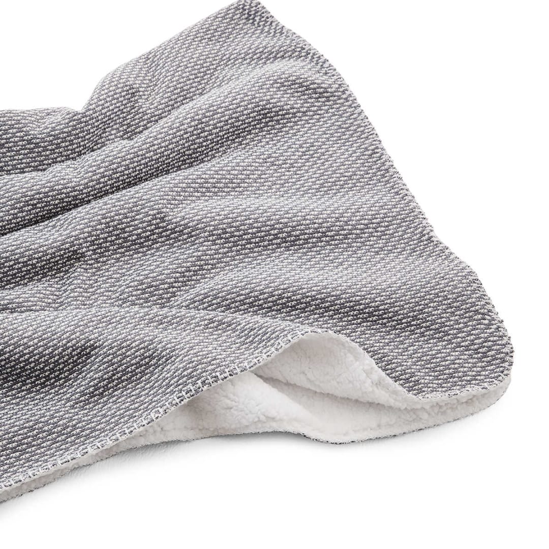 Sherpa Reverse Throw Grey Kmart NZ