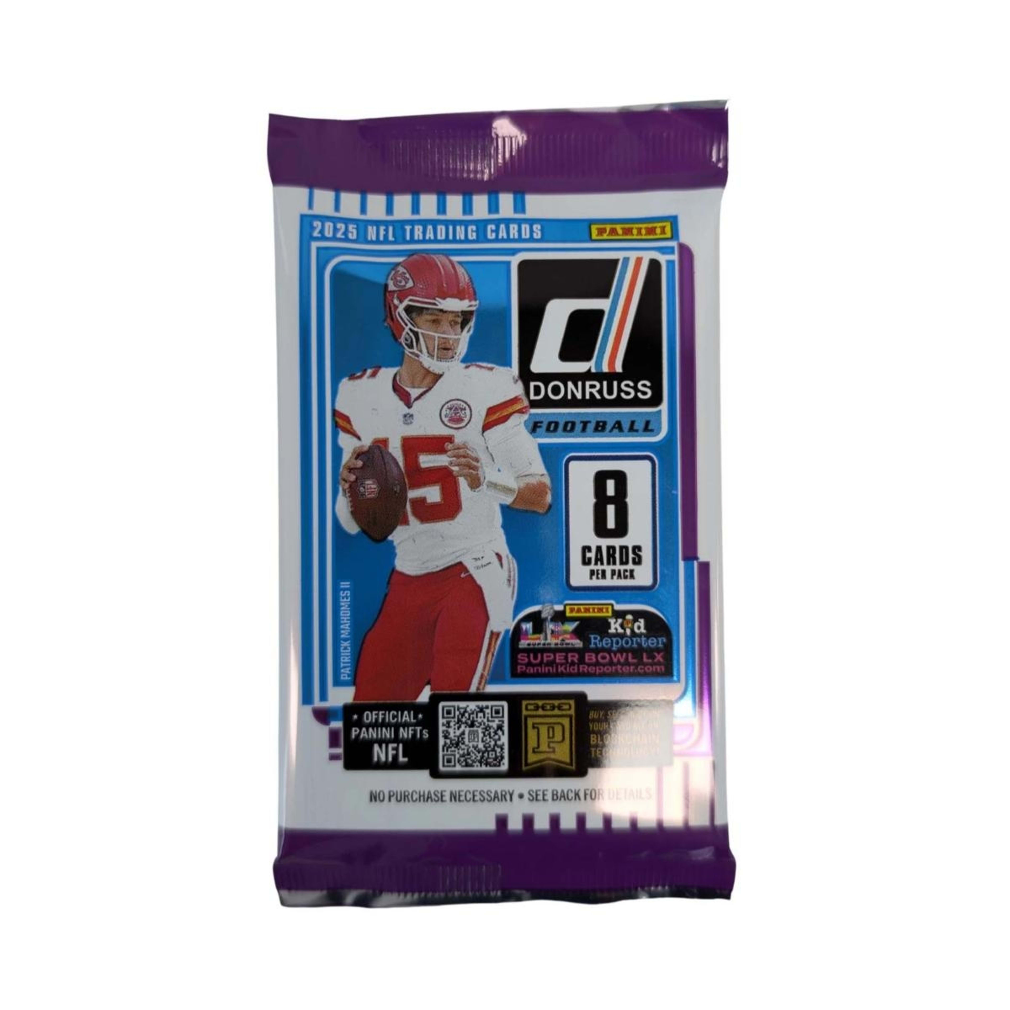 1 Panini Donruss 2025 NFL Football Trading Card Retail Pack - Assorted, 1 of 2