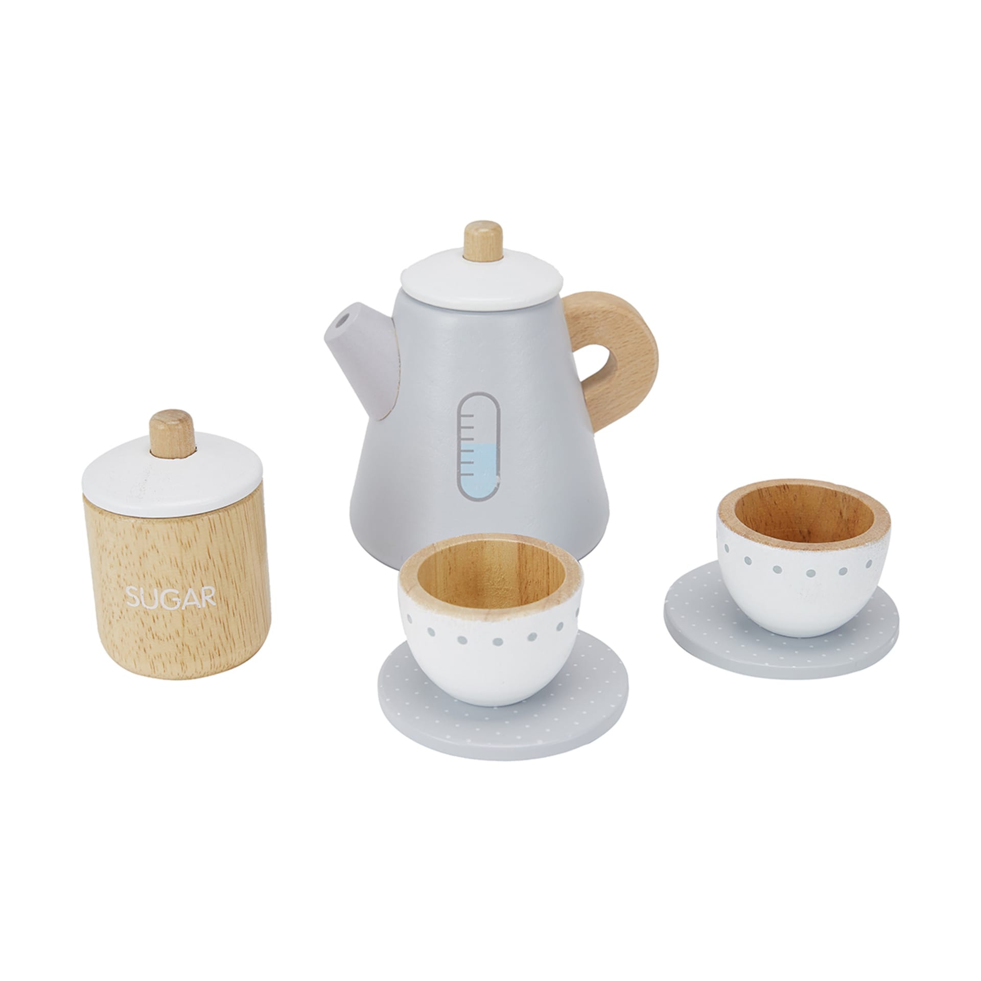 6 Piece Wooden Kettle Set Kmart
