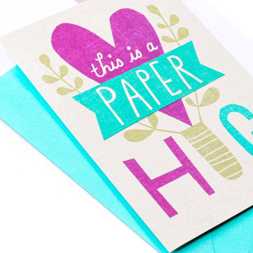 Hallmark Get Well Card Paper Hug Kmart