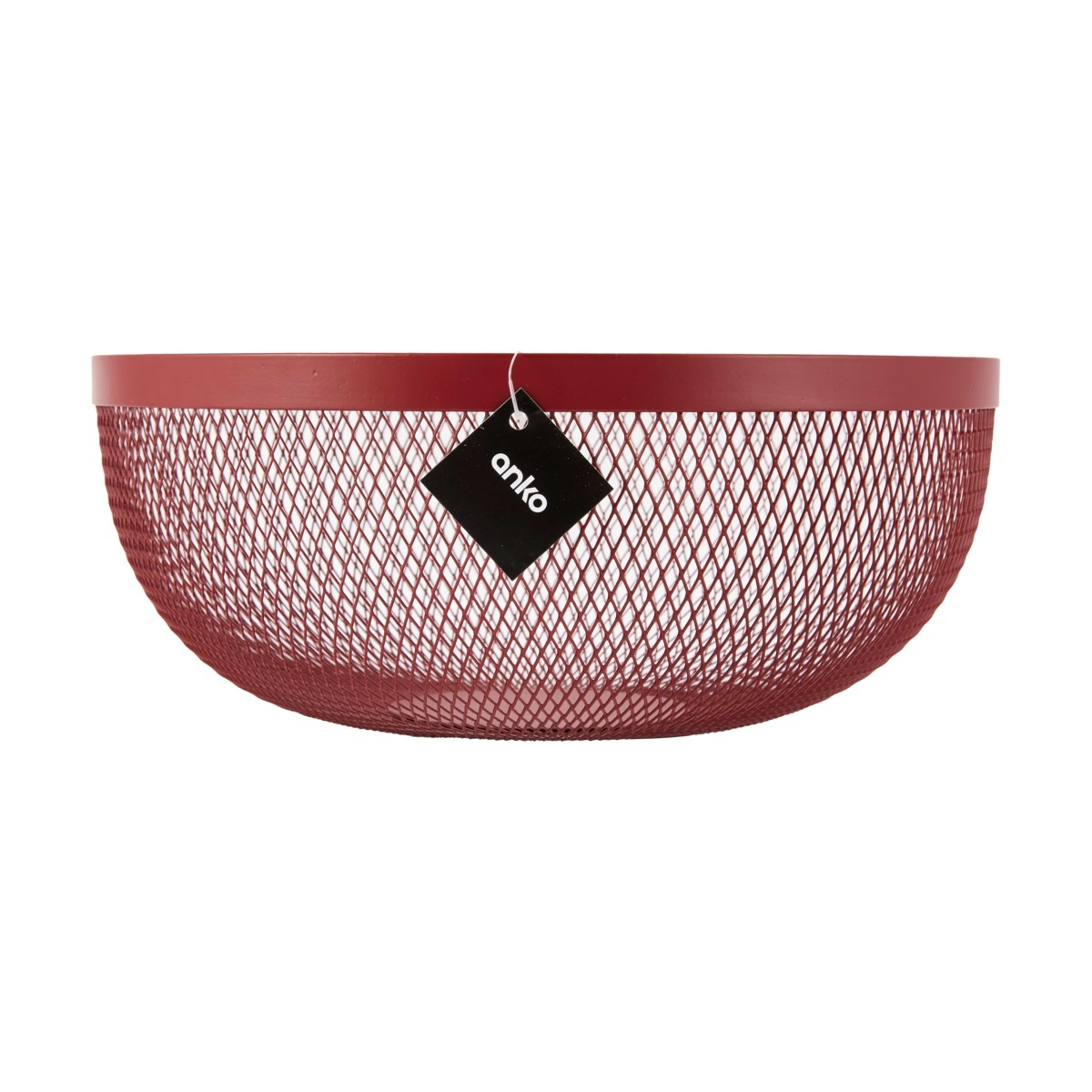 5 Mesh Fruit Bowl - Red, 5 of 5