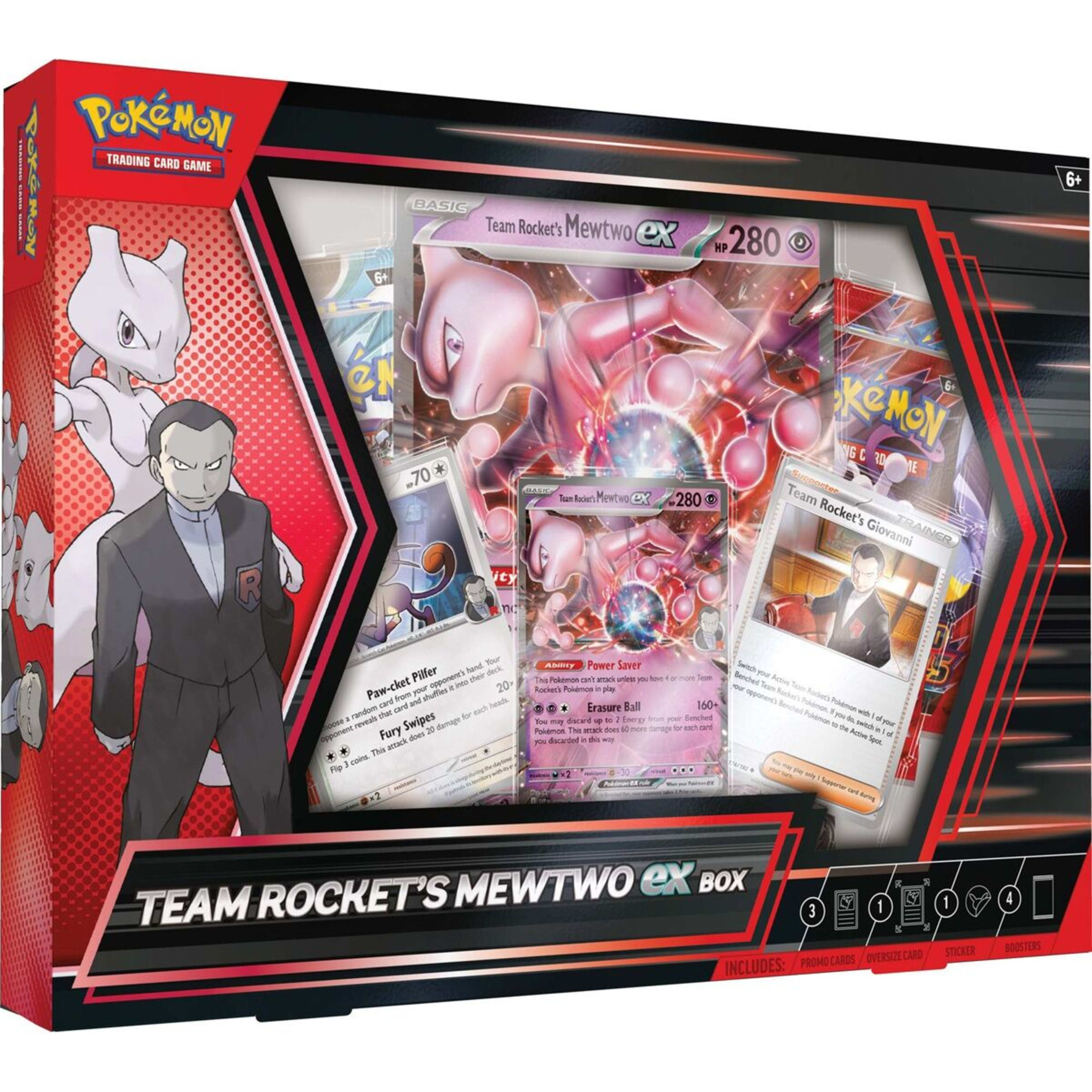 1 Pokemon Trading Card Game: Team Rocket's Mewto ex Box