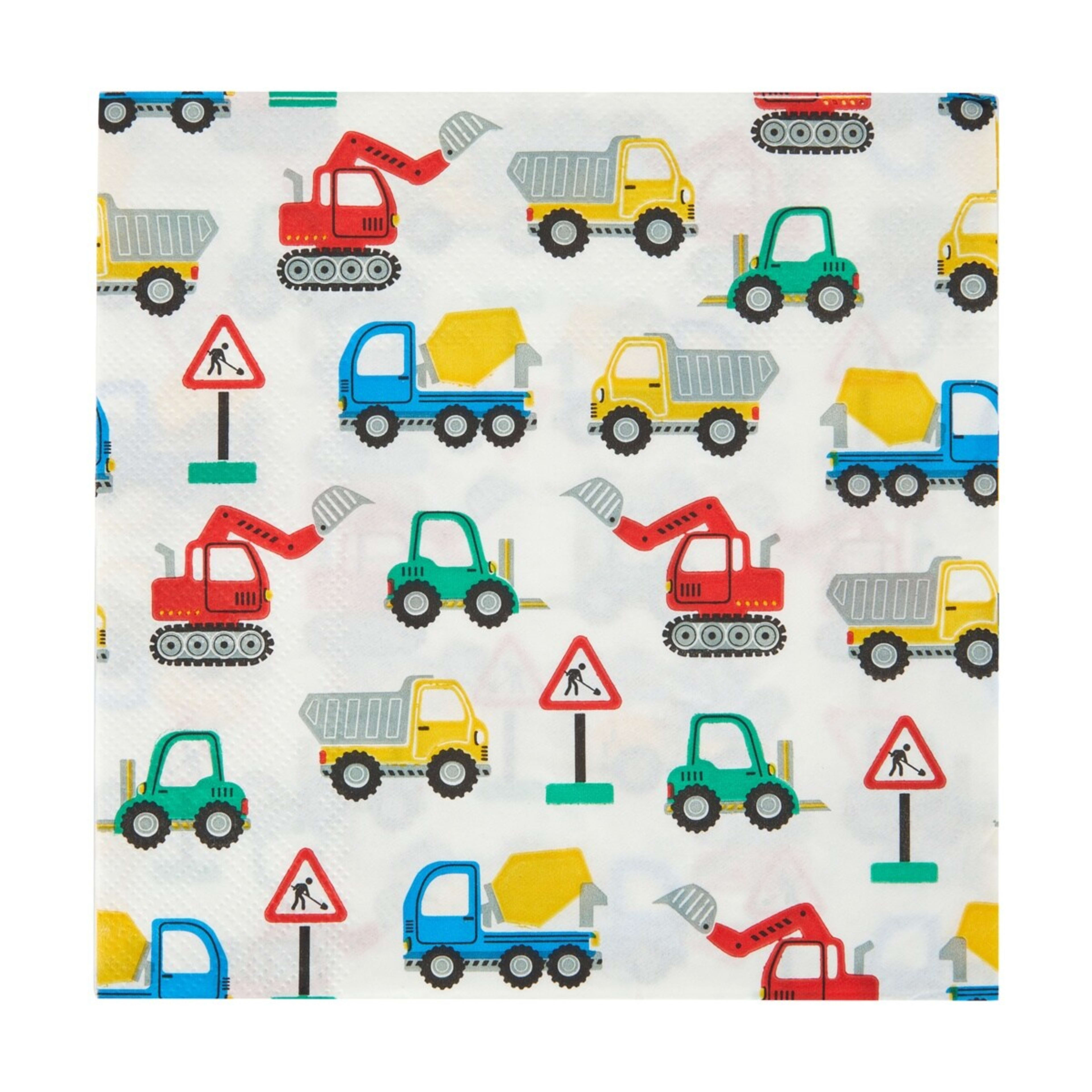 1 20 Piece Construction Paper Napkins
