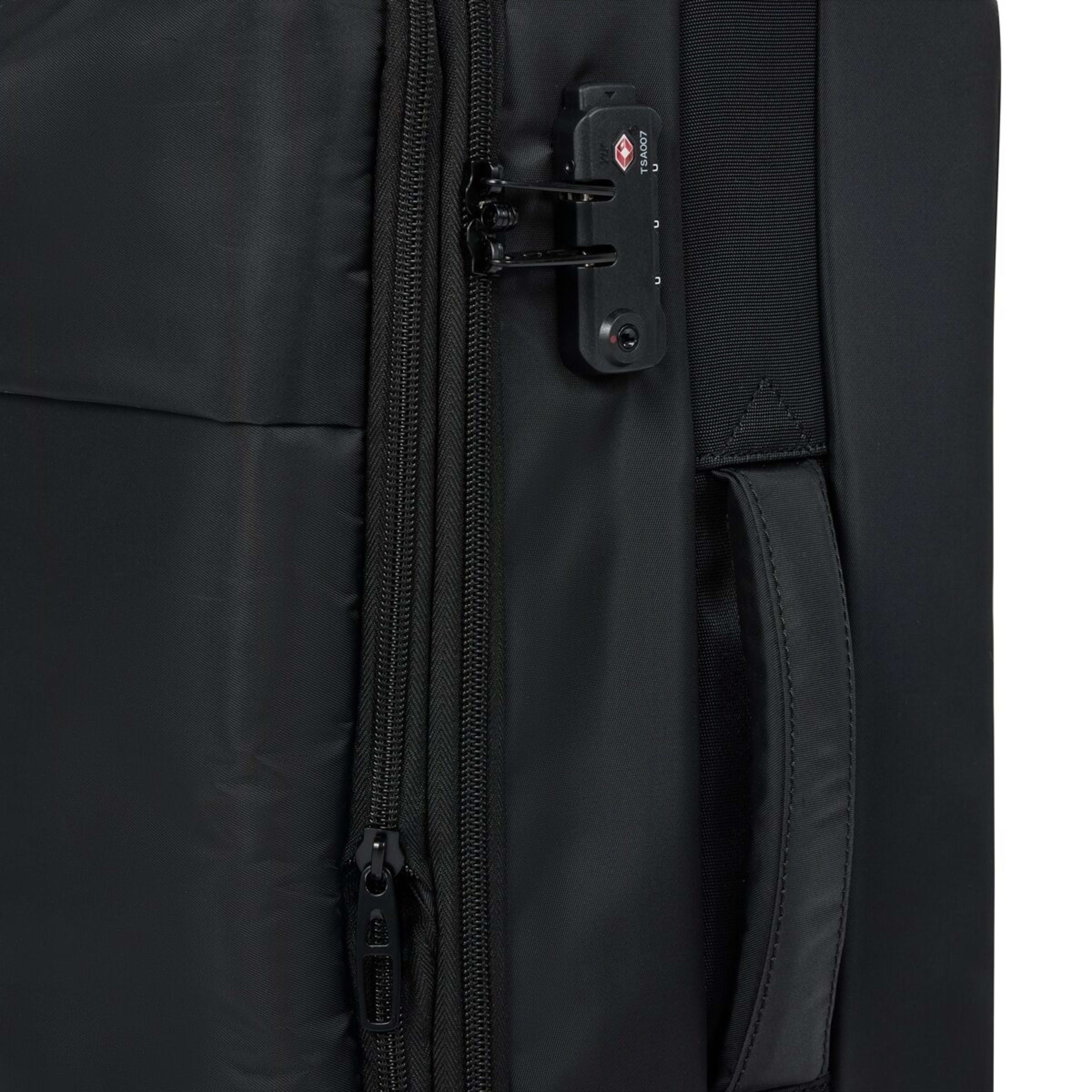 6 60cm 8 Wheels Lightweight Soft Case - Black, 6 of 8