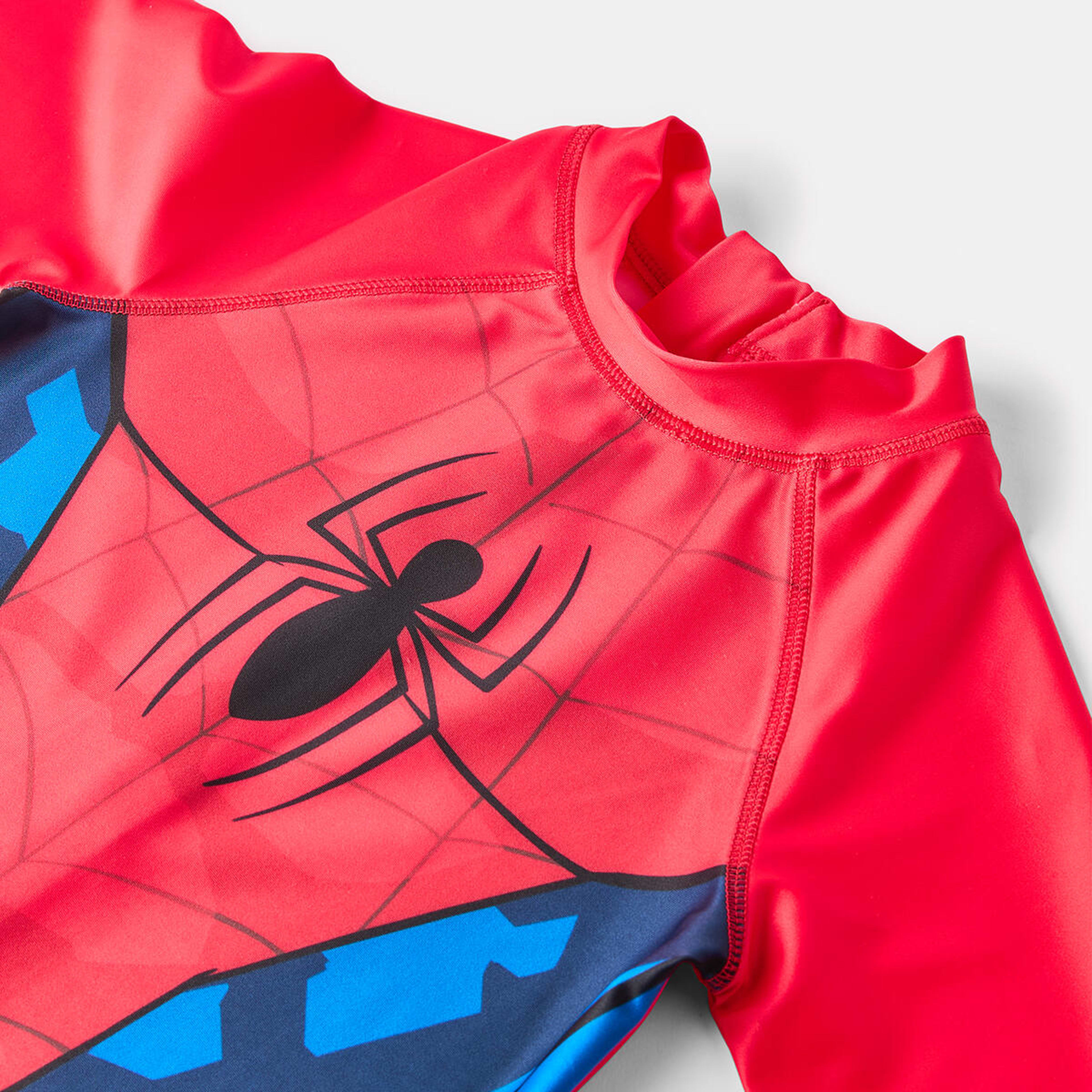 8 Spider-Man License Long Sleeve Swimsuit Spiderman, 8 of 8